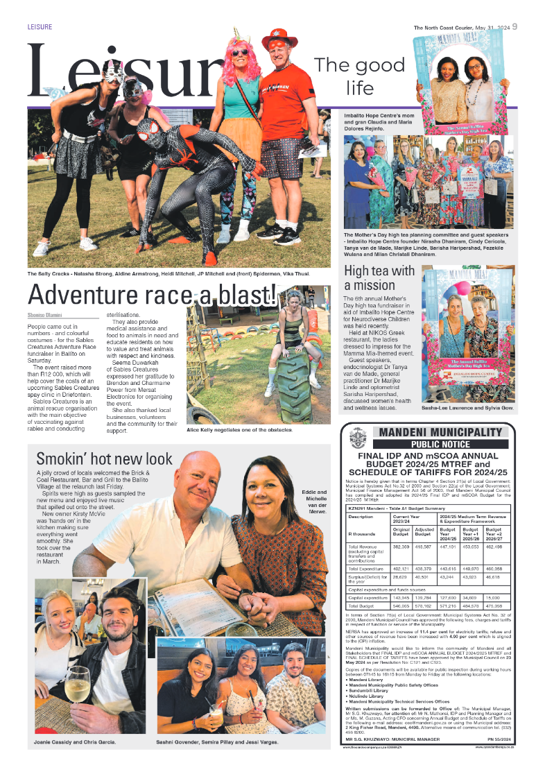 The North Coast Courier – 31 May 2024 page 9