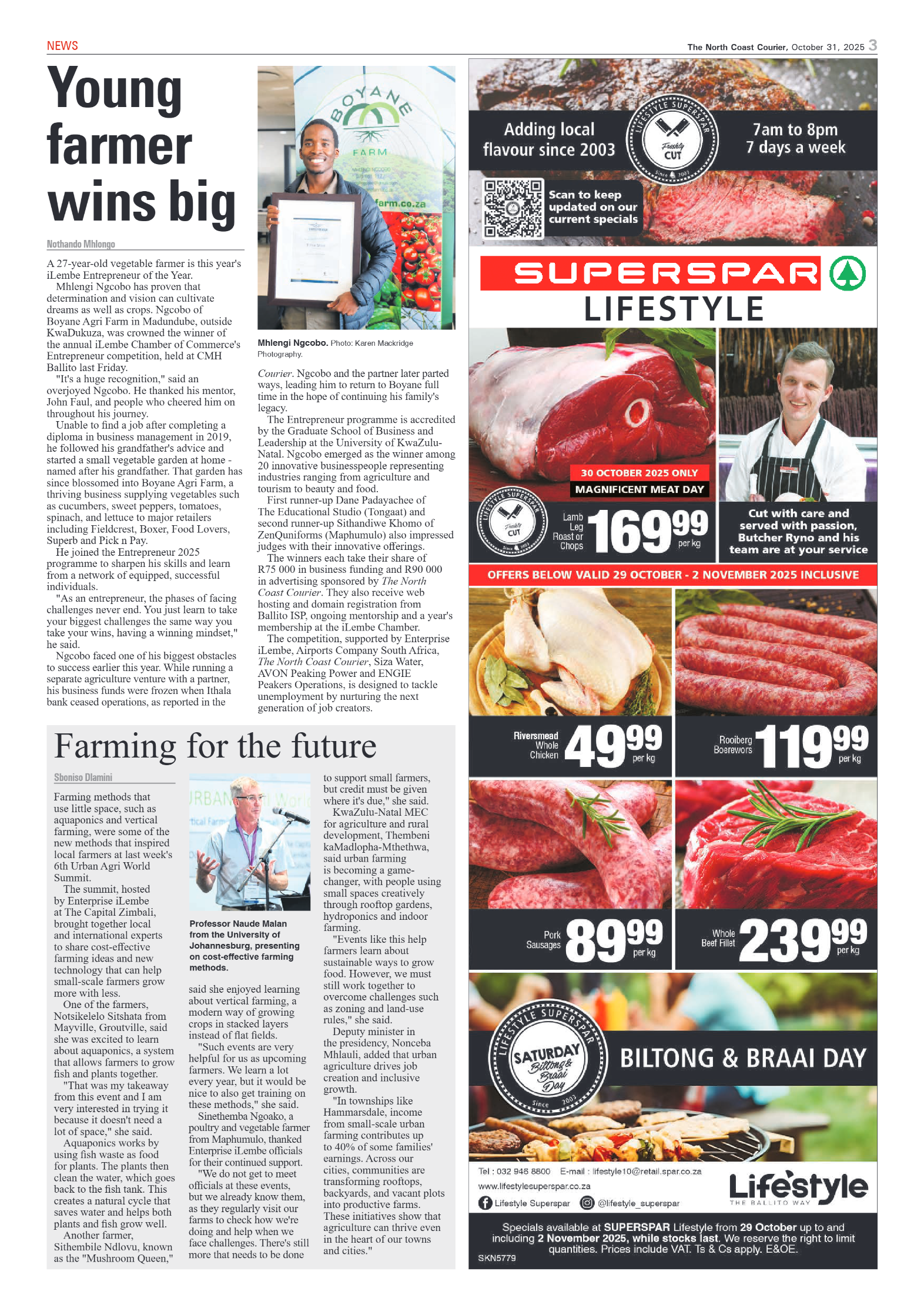 The North Coast Courier – 31 October 2025 page 3