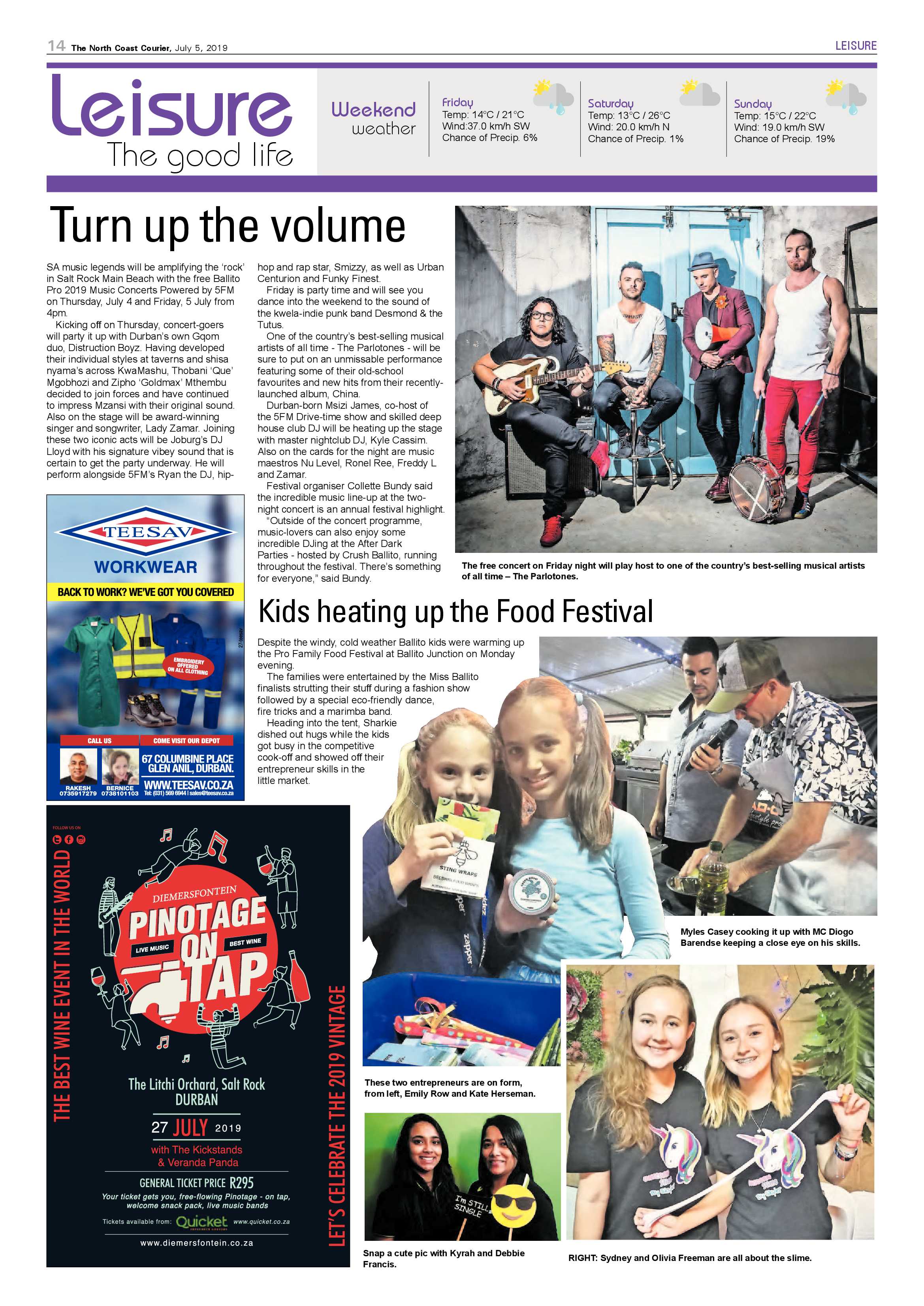 The North Coast Courier 5 July 2019 page 14