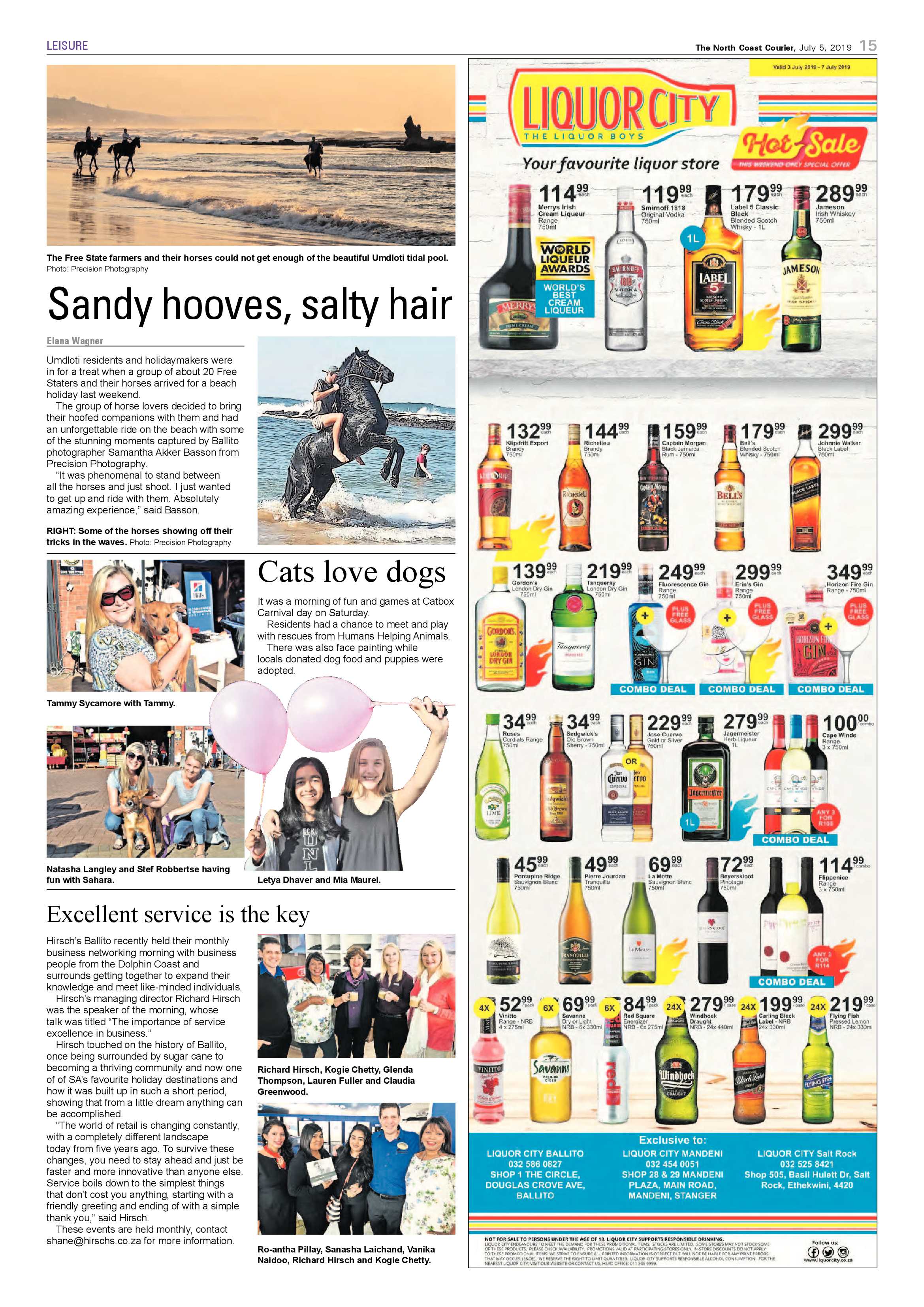 The North Coast Courier 5 July 2019 page 15