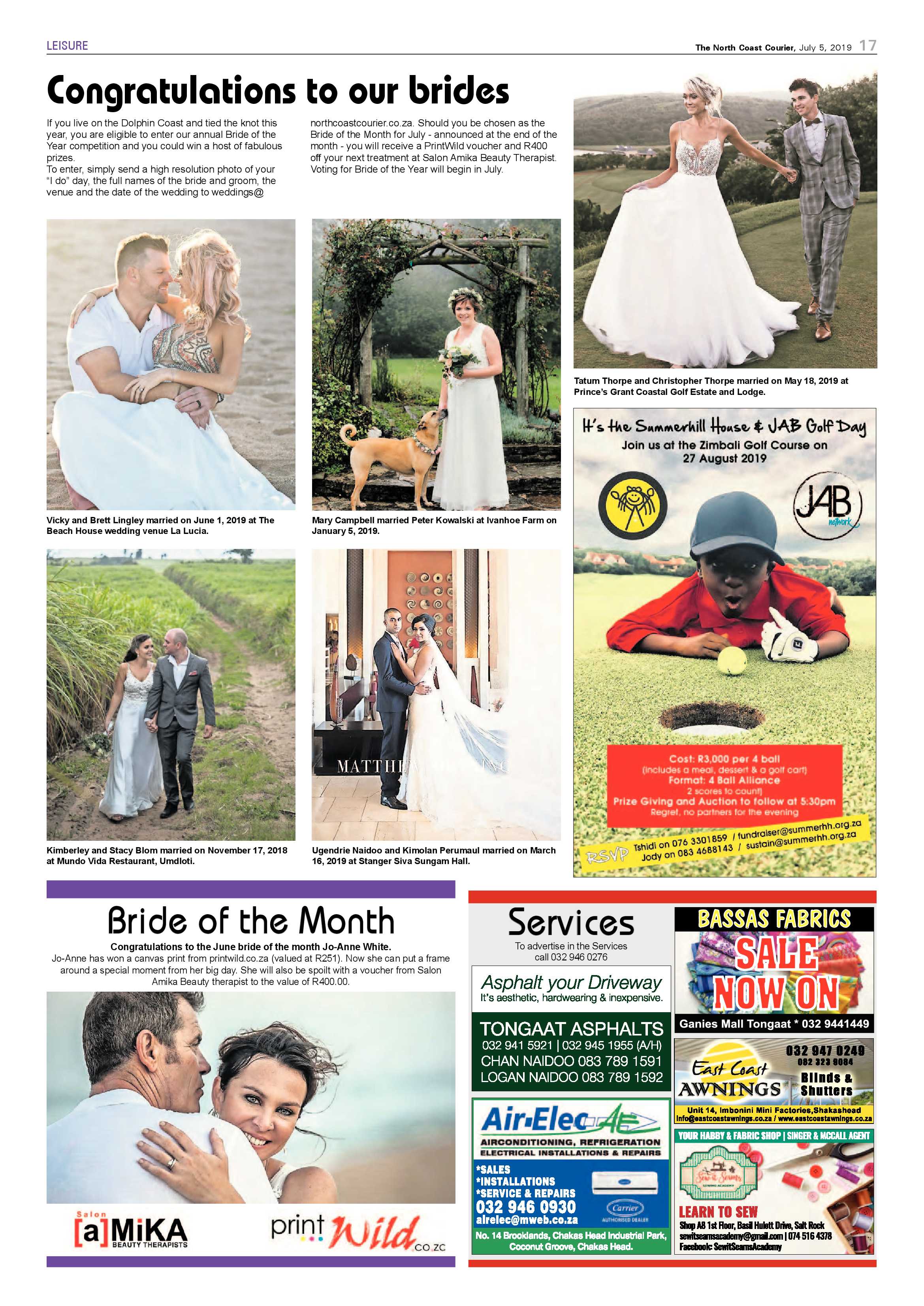 The North Coast Courier 5 July 2019 page 17