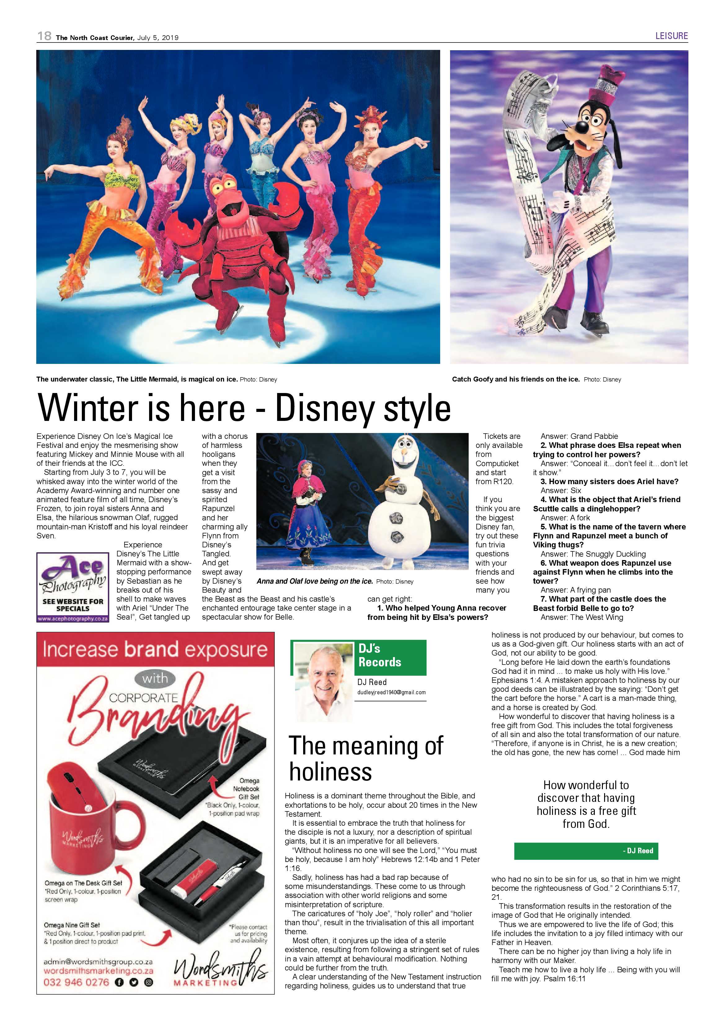 The North Coast Courier 5 July 2019 page 18