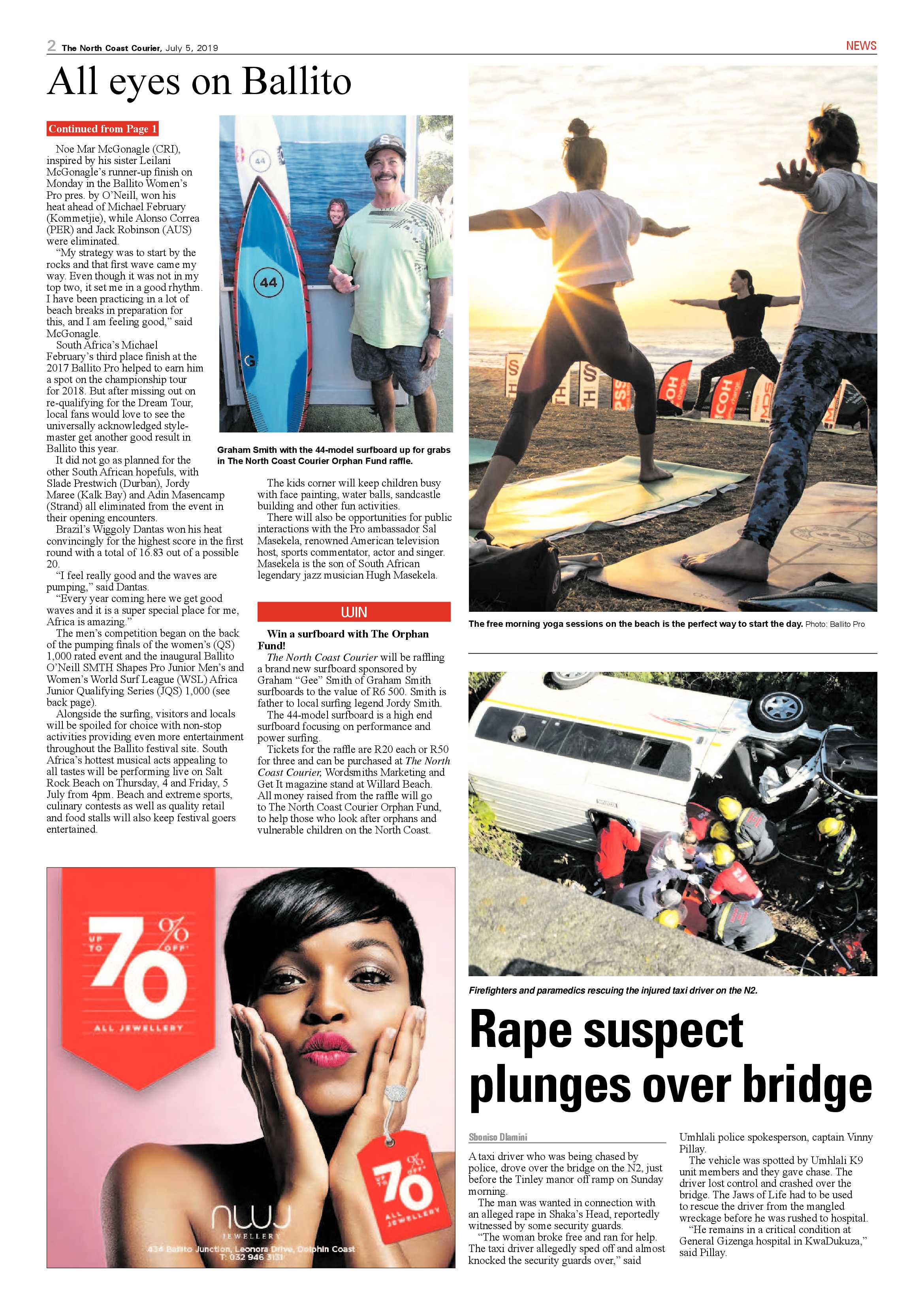 The North Coast Courier 5 July 2019 page 2