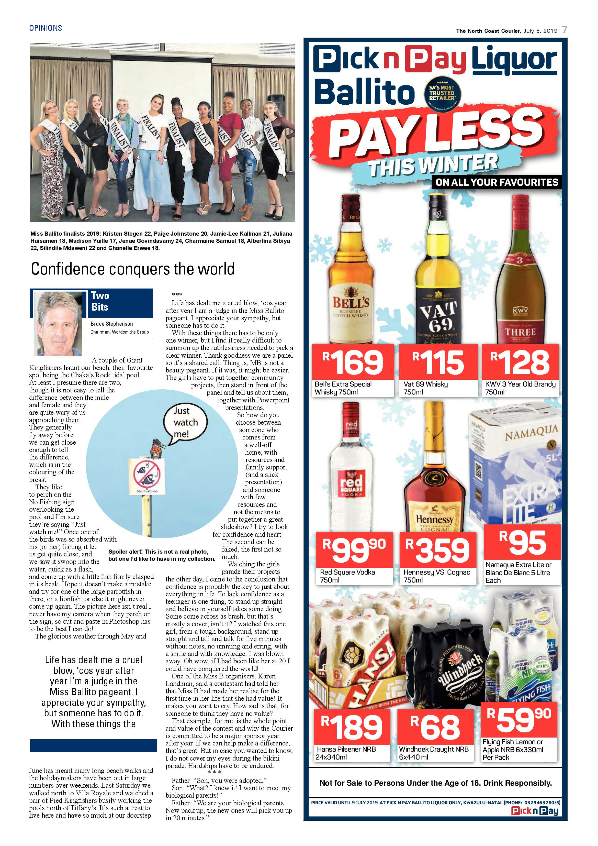 The North Coast Courier 5 July 2019 page 7