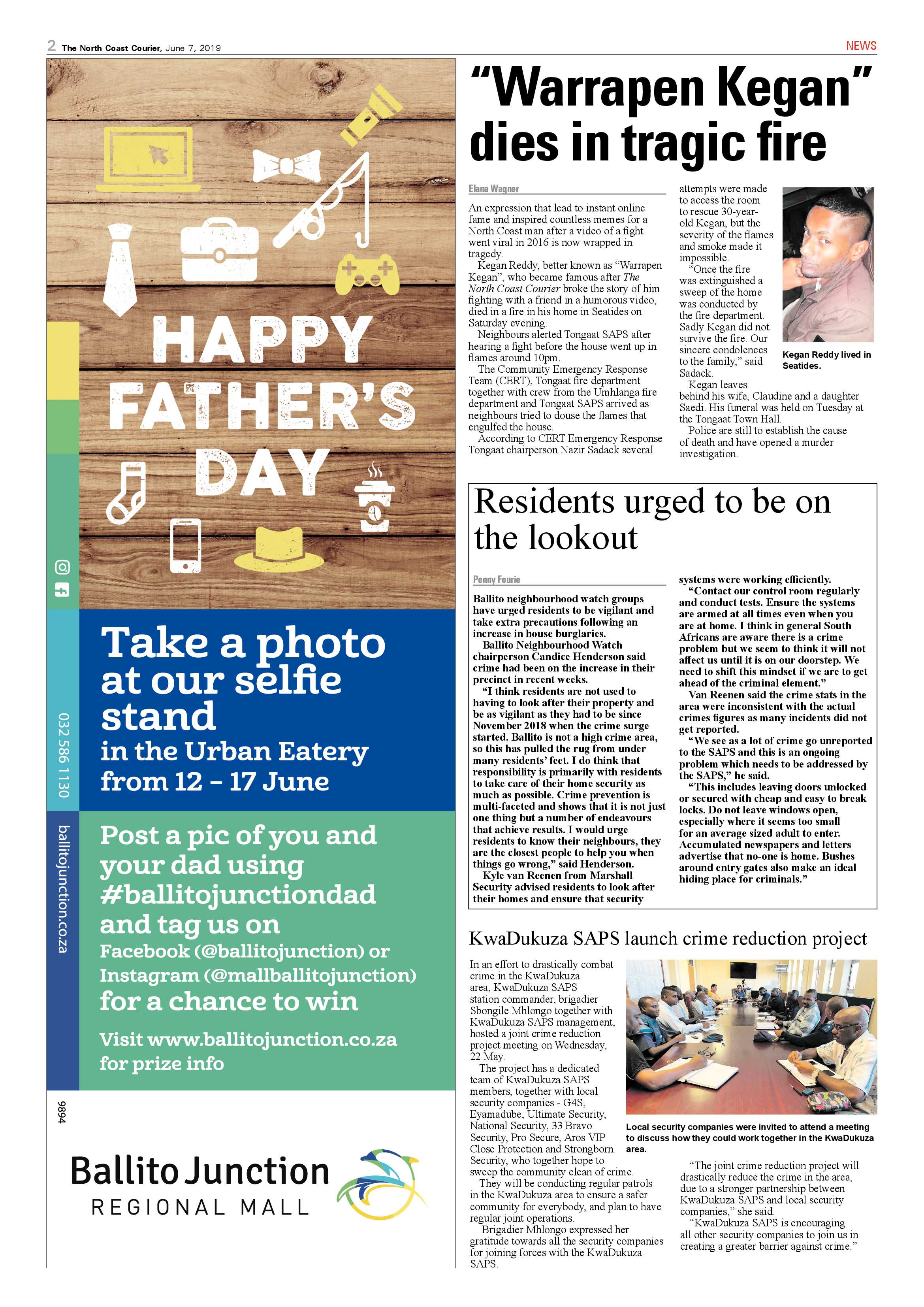 The North Coast Courier 7 June 2019 page 2