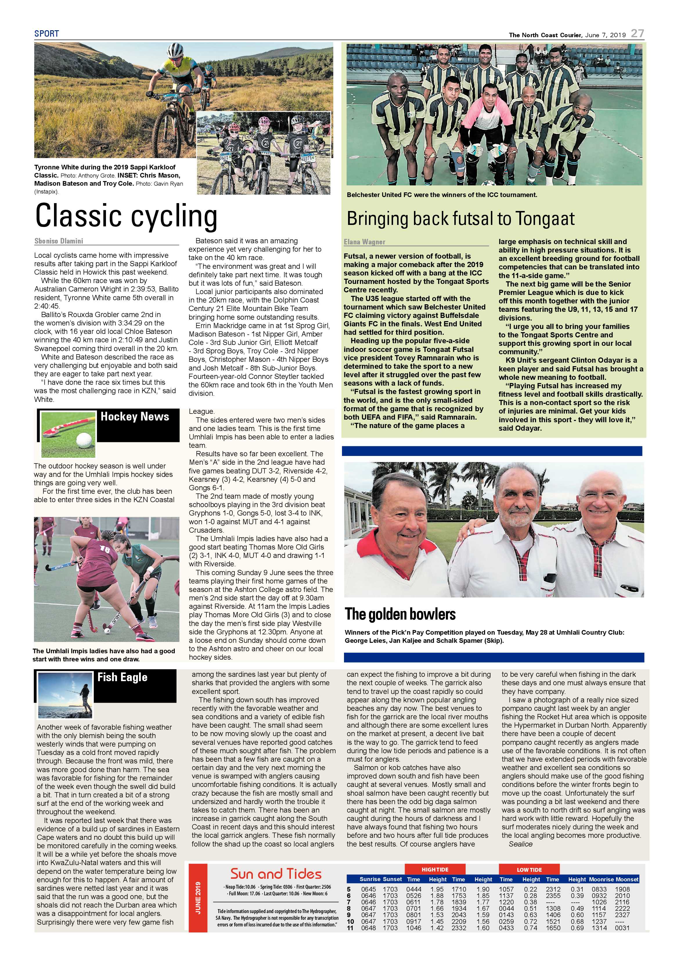 The North Coast Courier 7 June 2019 page 27