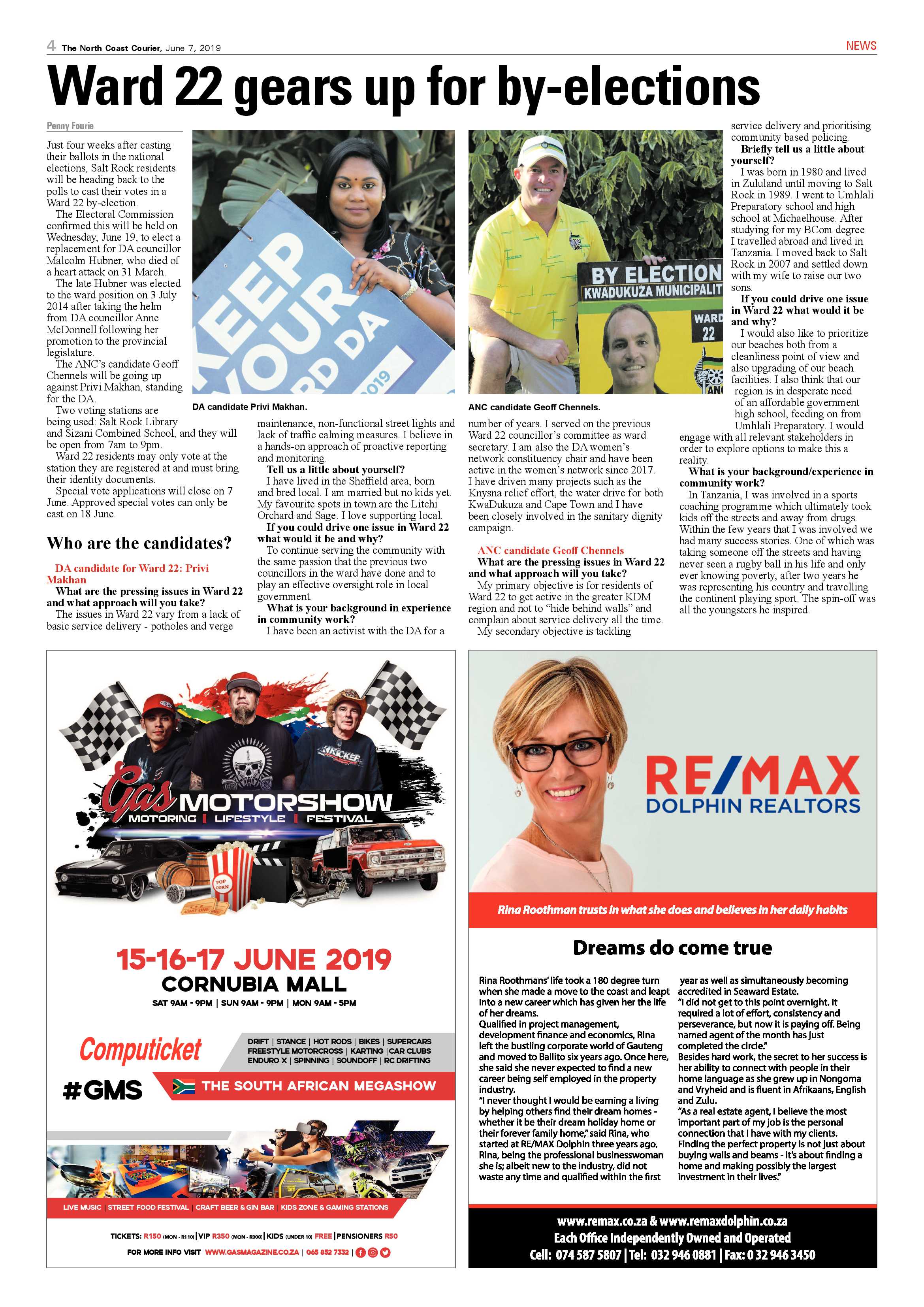 The North Coast Courier 7 June 2019 page 4