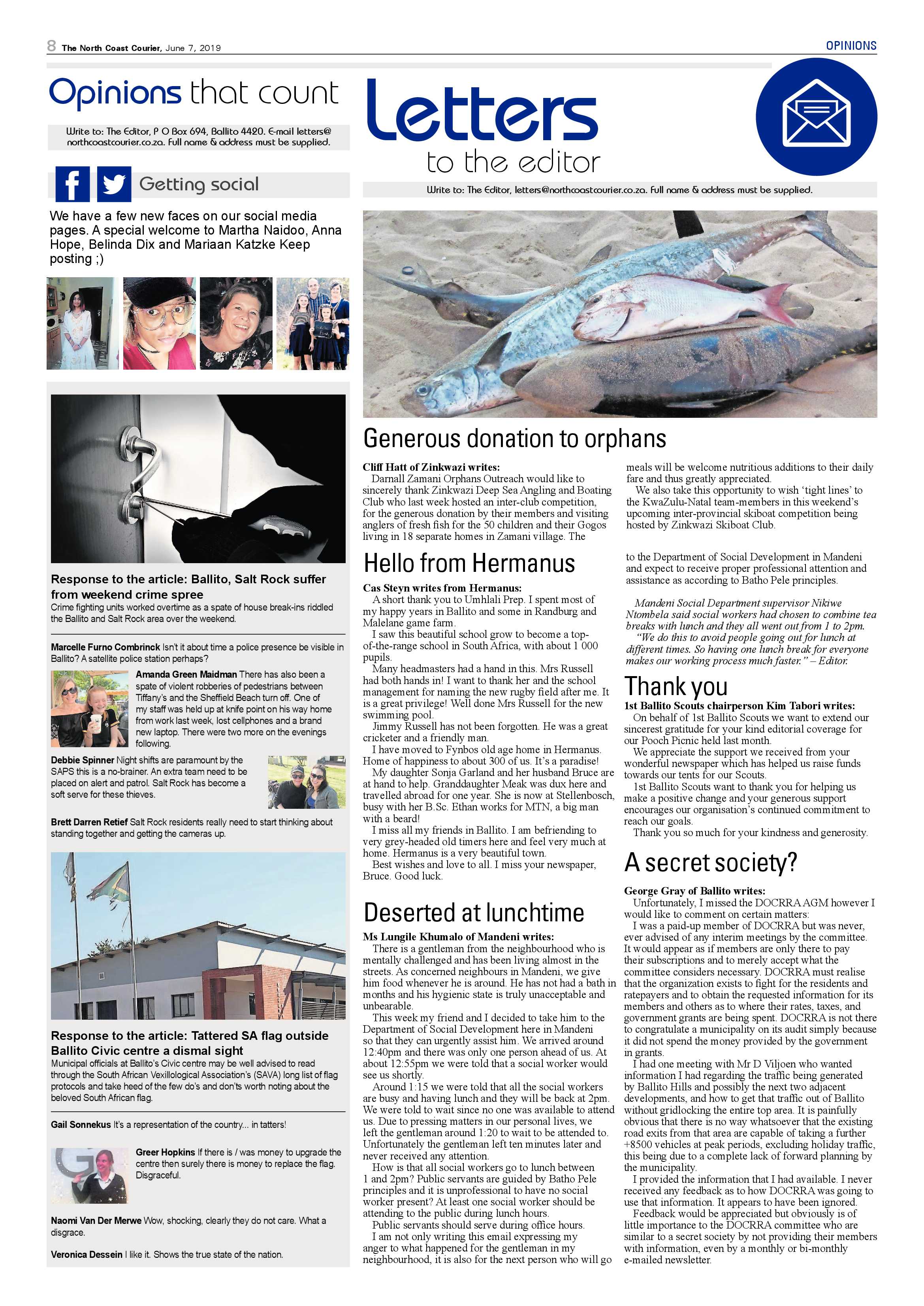 The North Coast Courier 7 June 2019 page 8