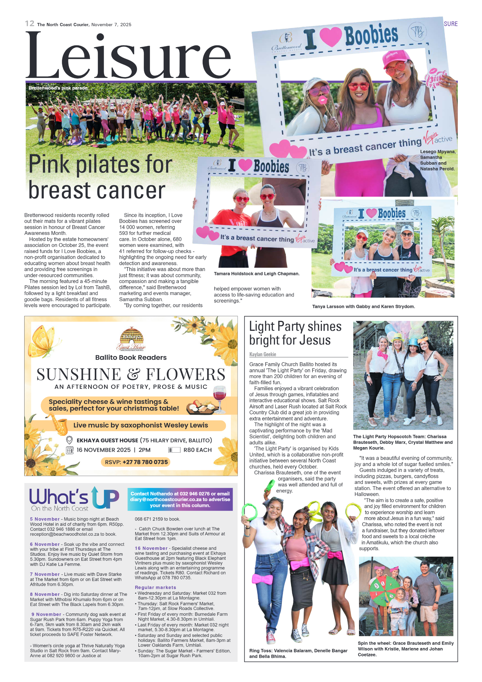 The North Coast Courier – 7 November 2025 page 12