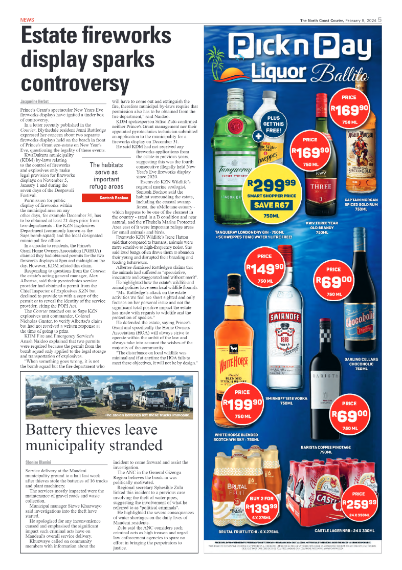 The North Coast Courier 9 February 2024 page 5