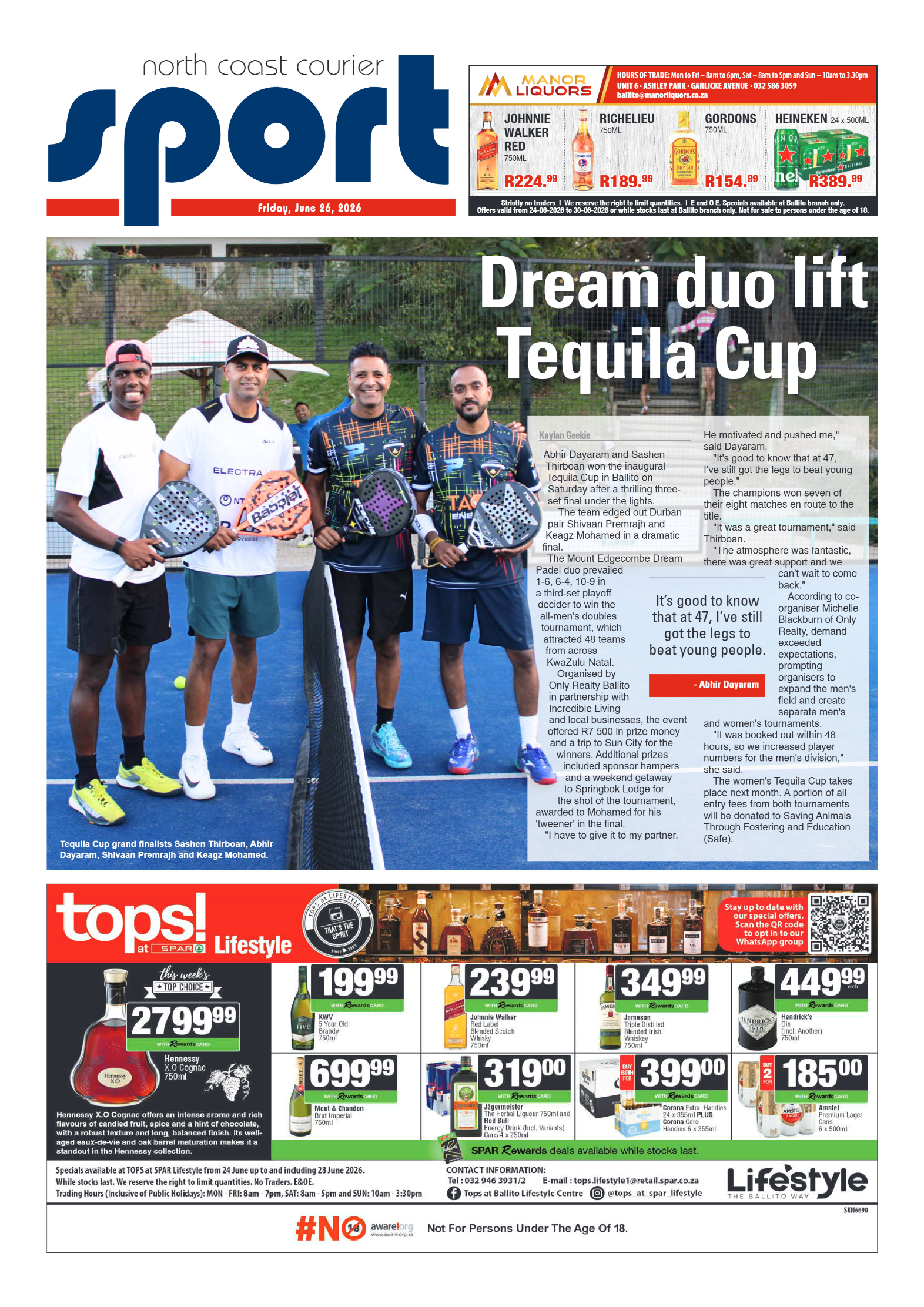 The North Coast Courier – June 26 page 16