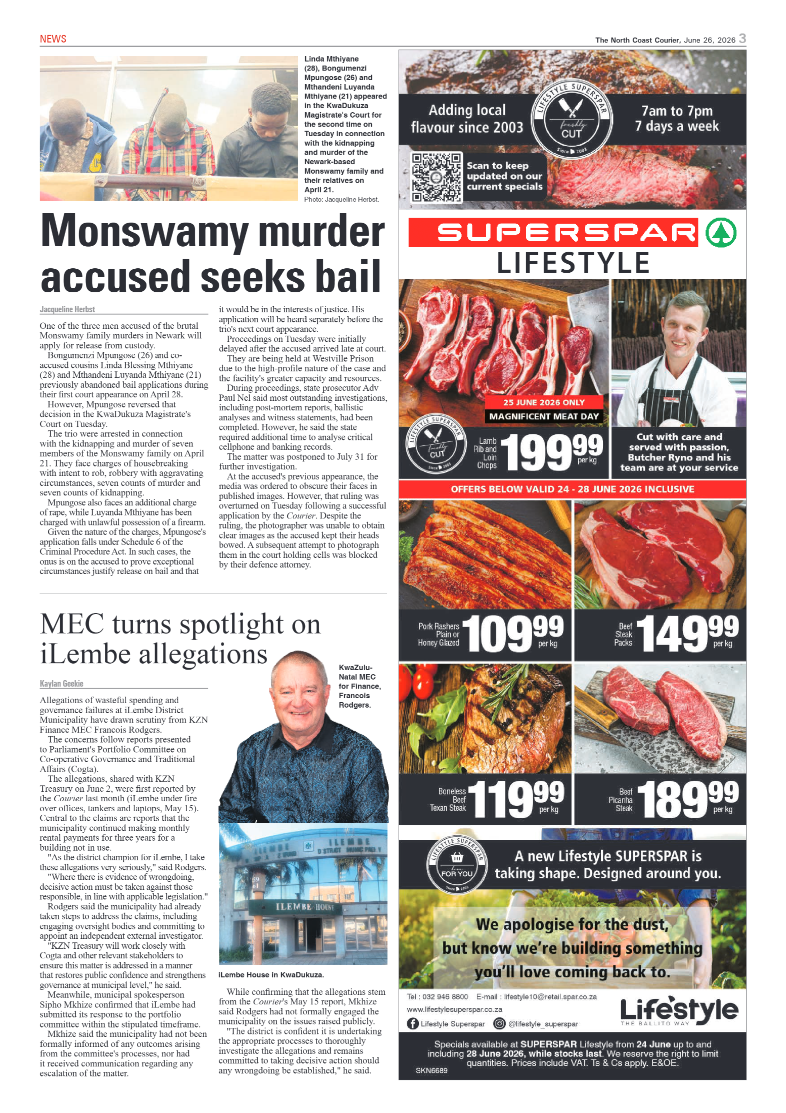 The North Coast Courier – June 26 page 3