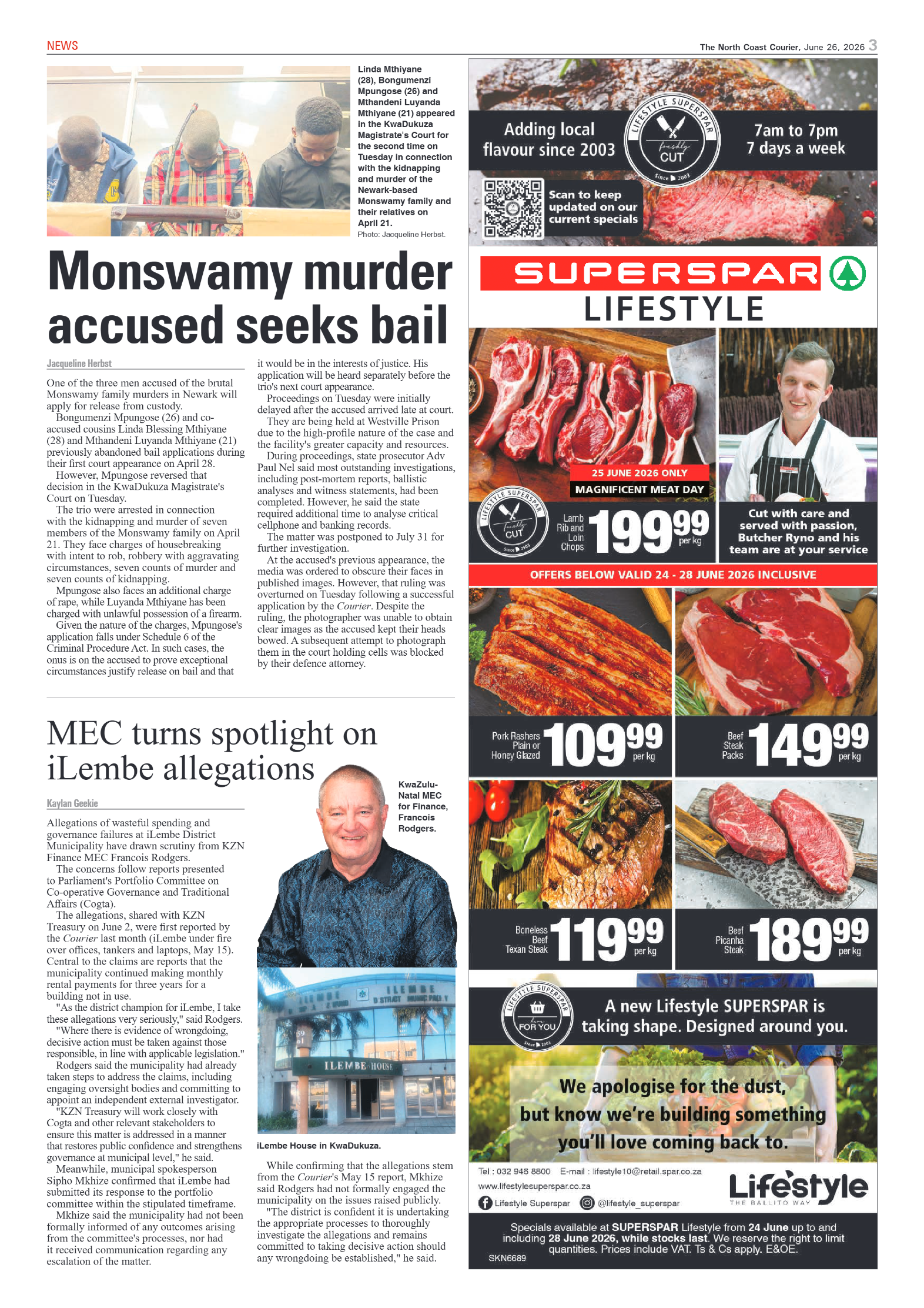 The North Coast Courier – June 26 page 3