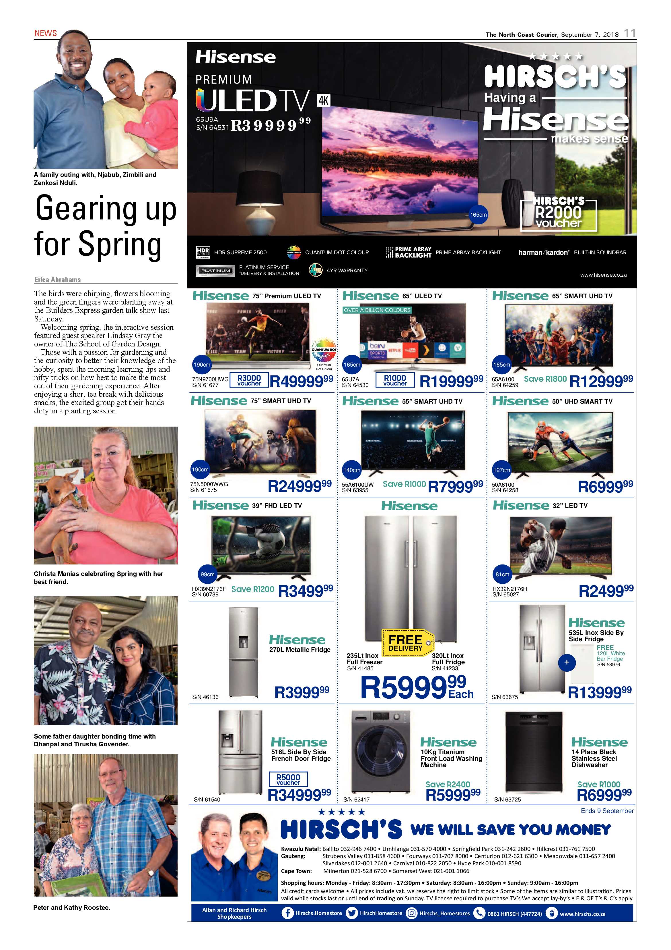 The North Coast Courier – 07 September 2018 page 11