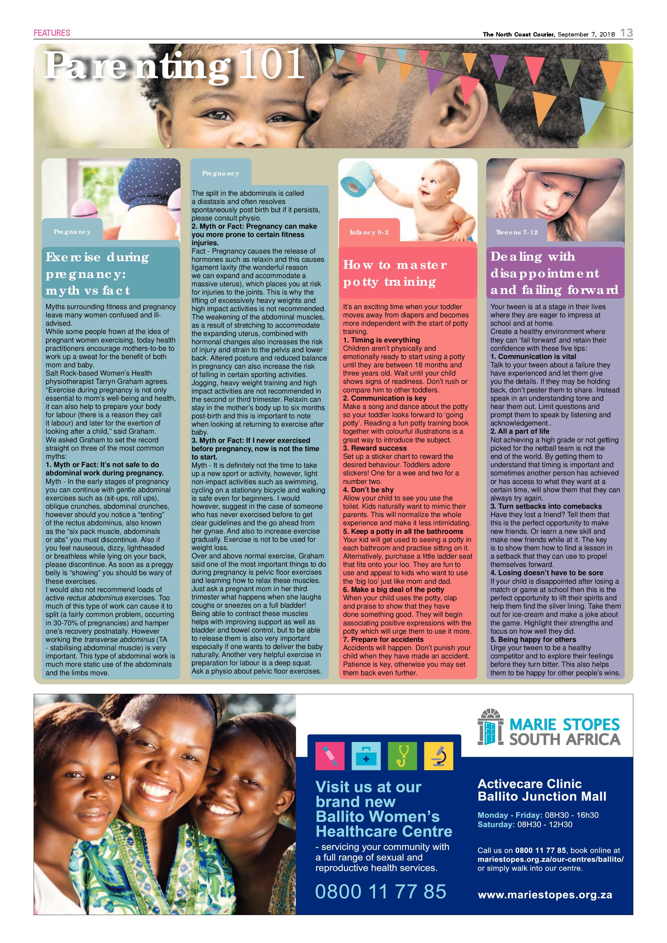 The North Coast Courier – 07 September 2018 page 13