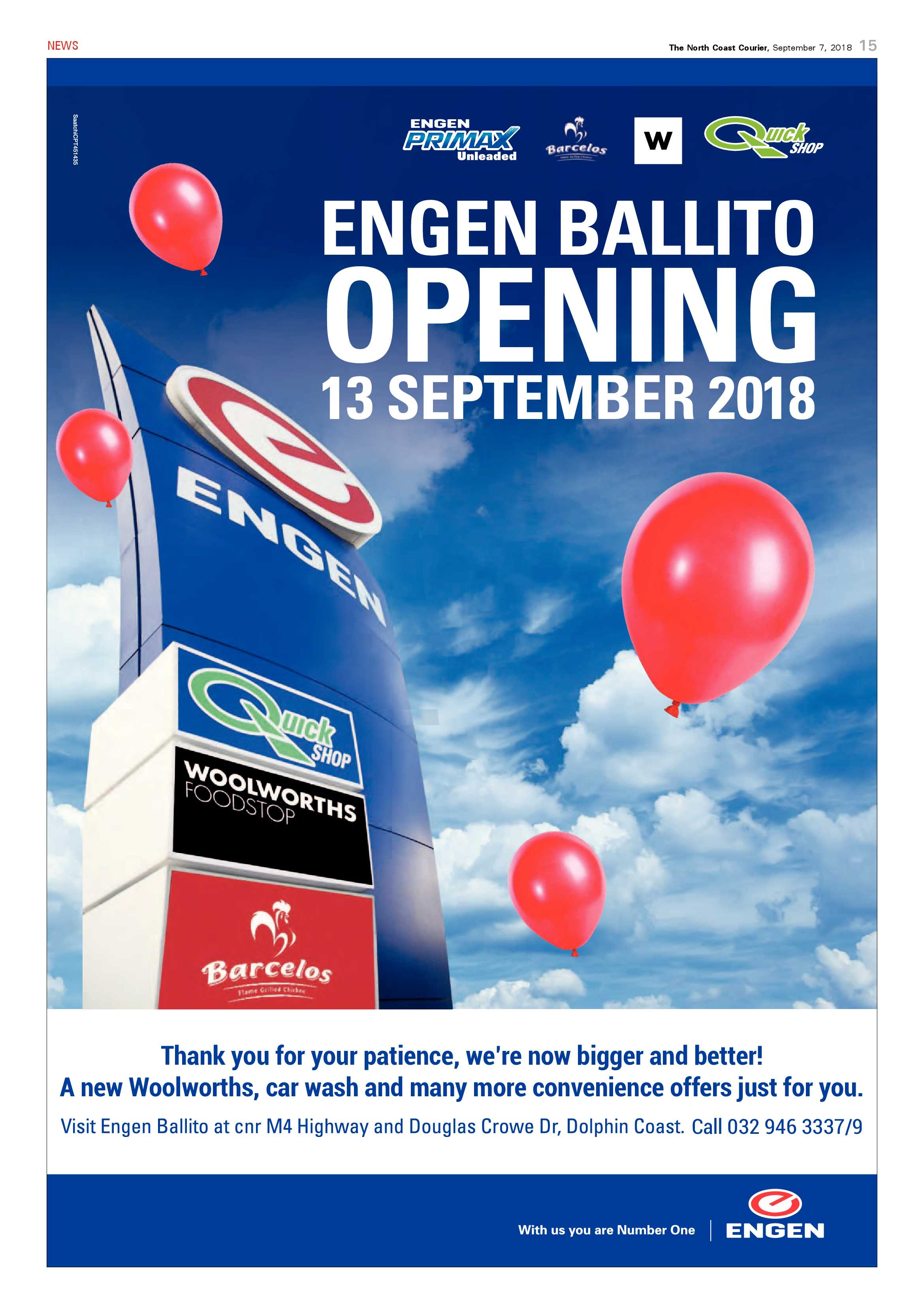 The North Coast Courier – 07 September 2018 page 15