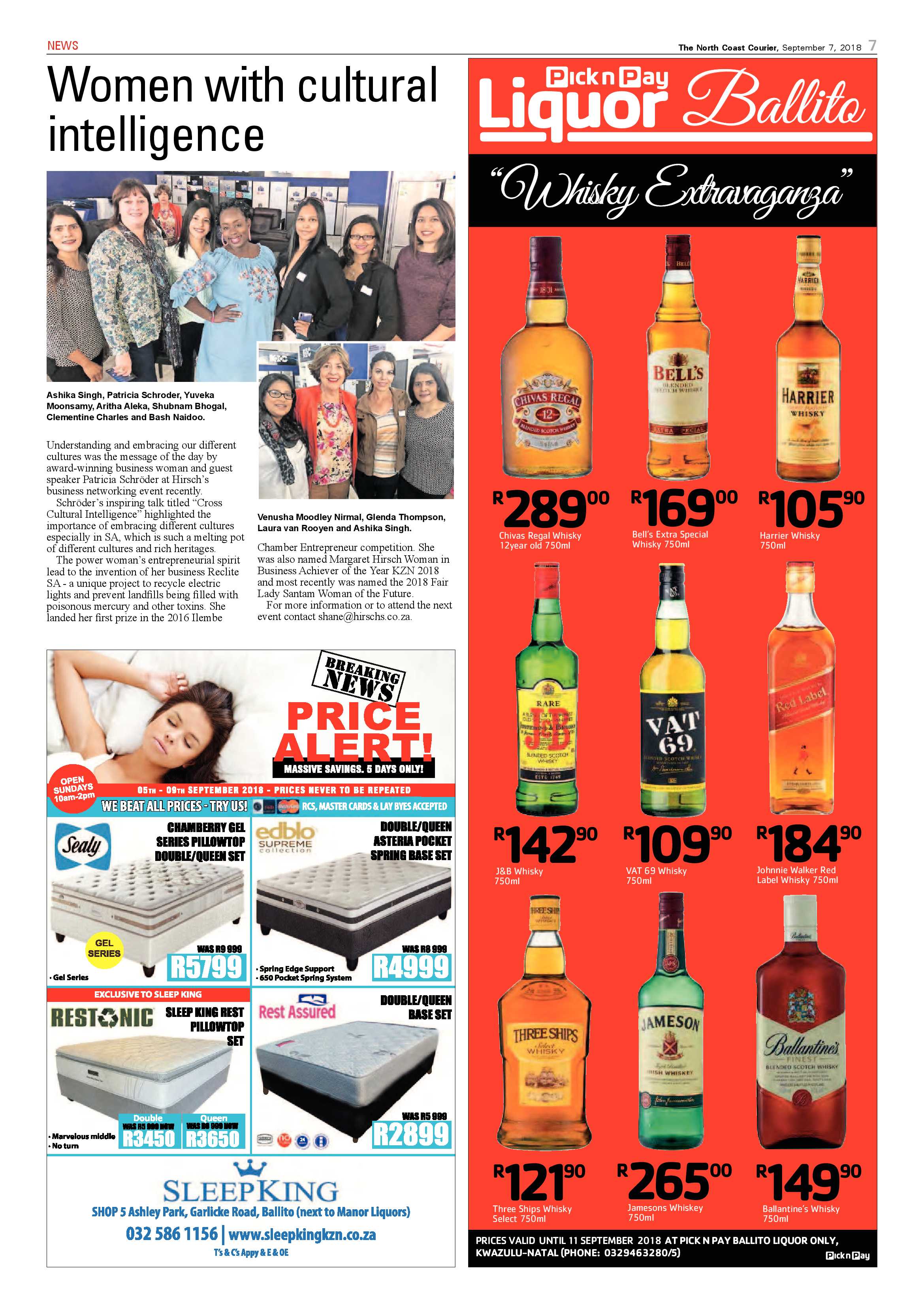 The North Coast Courier – 07 September 2018 page 7