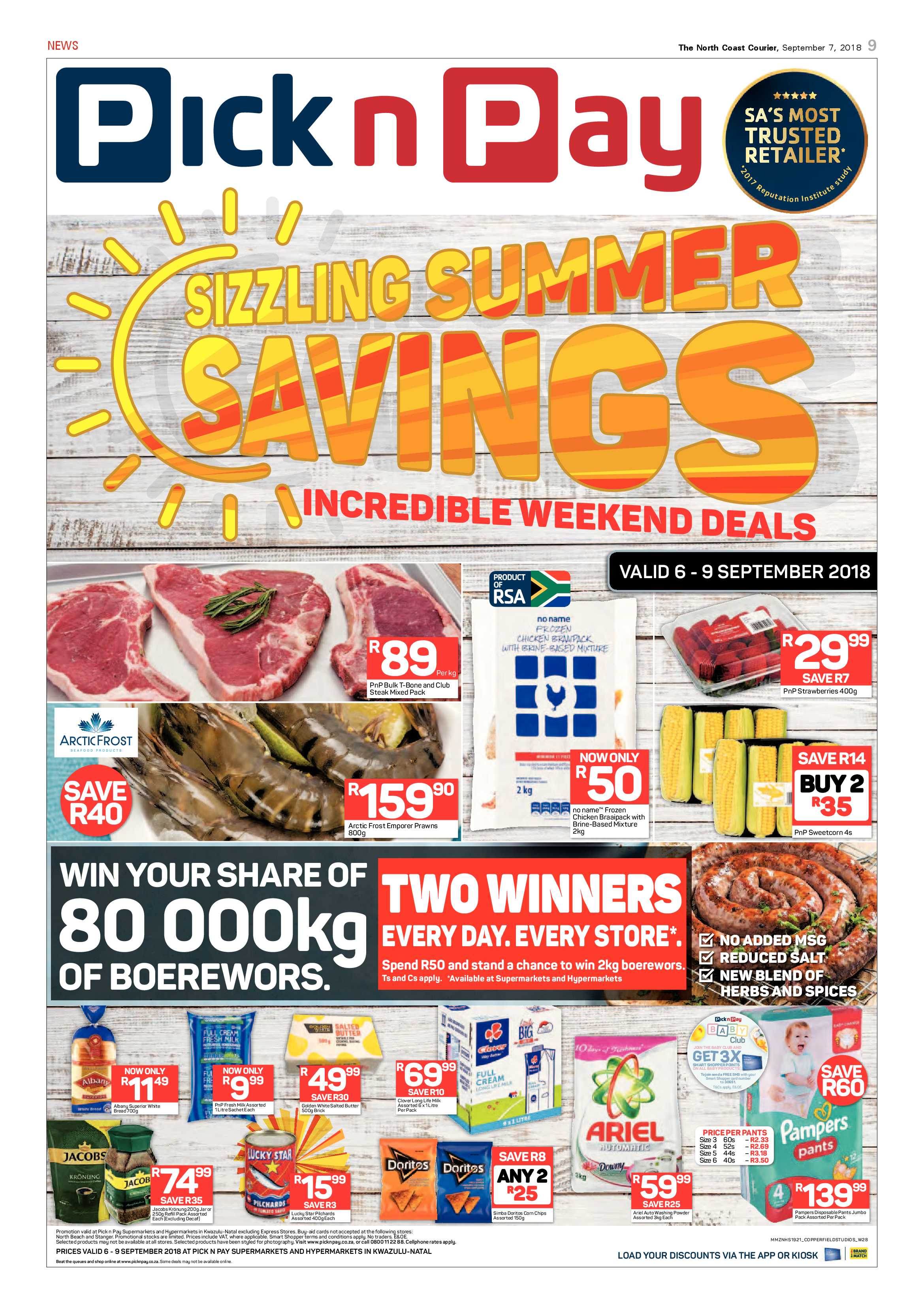 The North Coast Courier – 07 September 2018 page 9