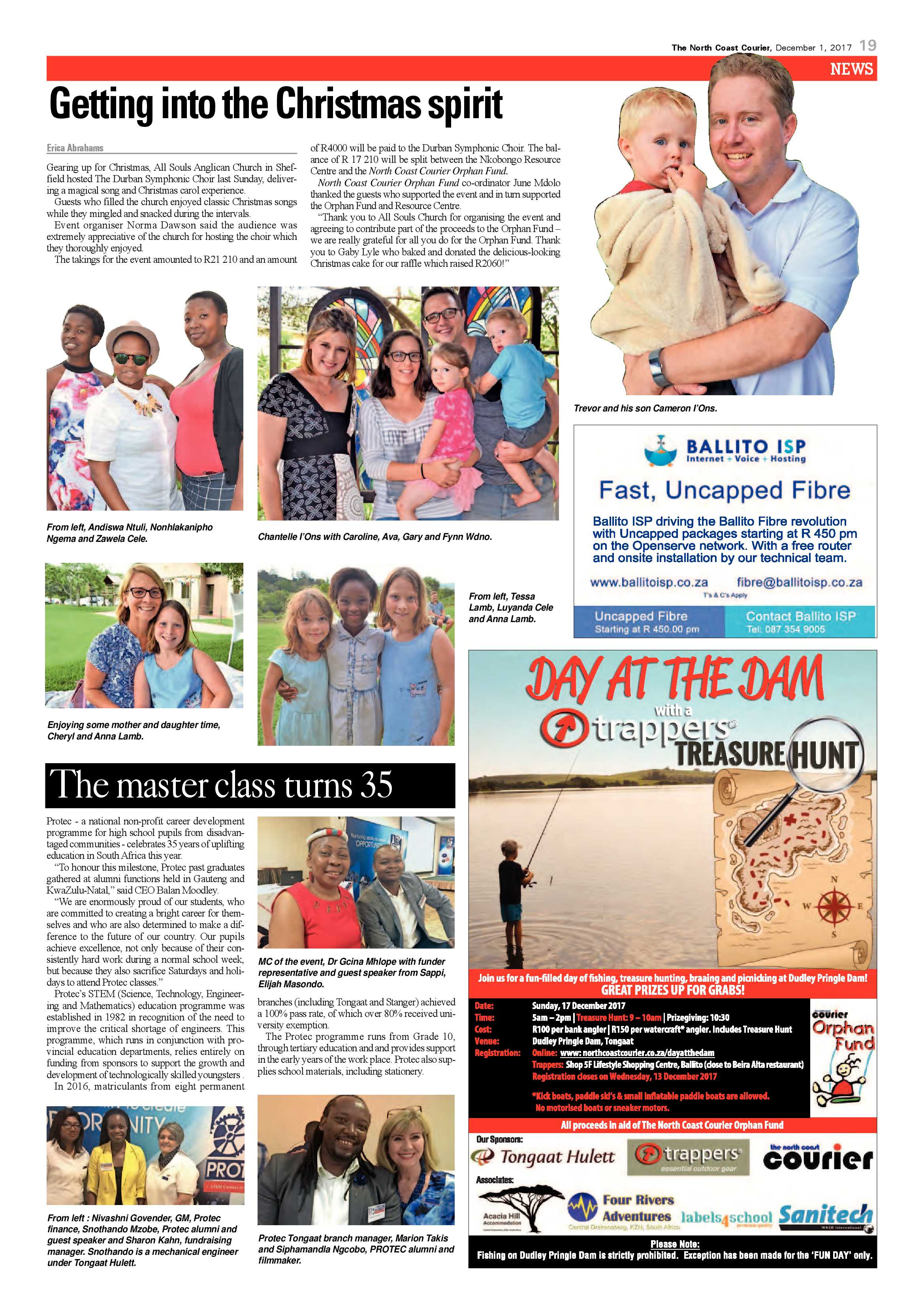 The North Coast Courier – 01 December 2017 page 19