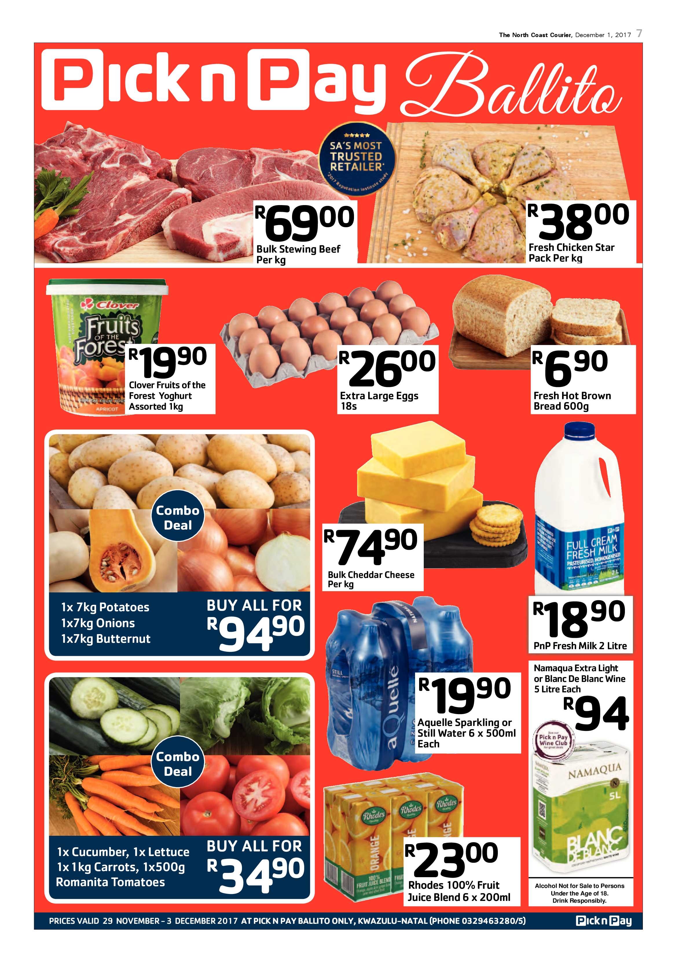 The North Coast Courier – 01 December 2017 page 7