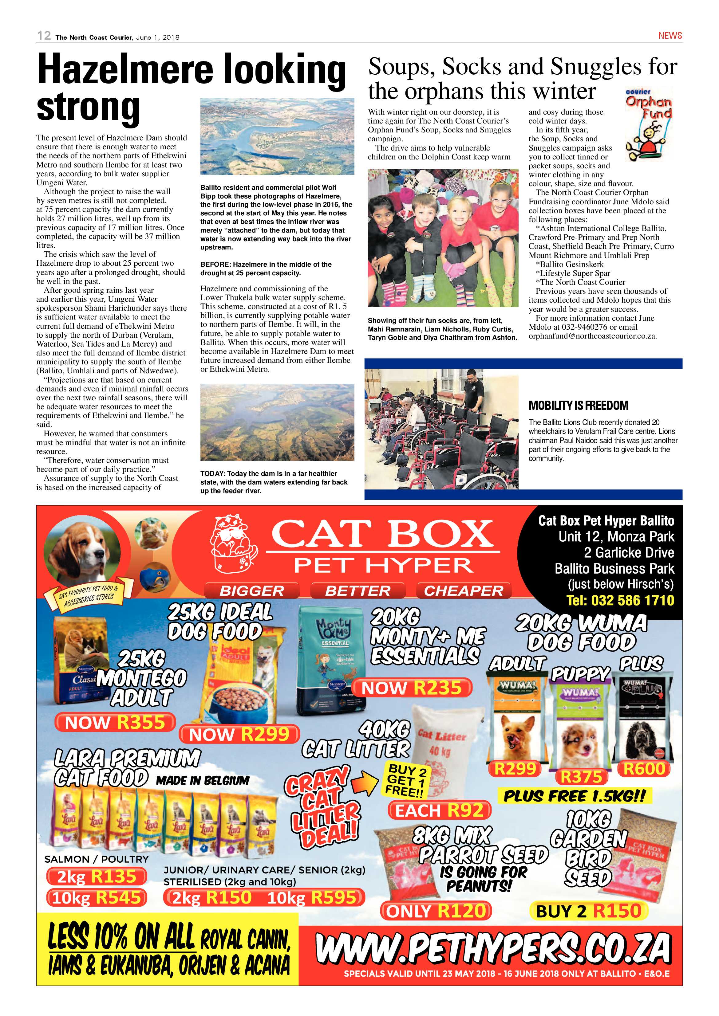 The North Coast Courier – 01 June 2018 page 12