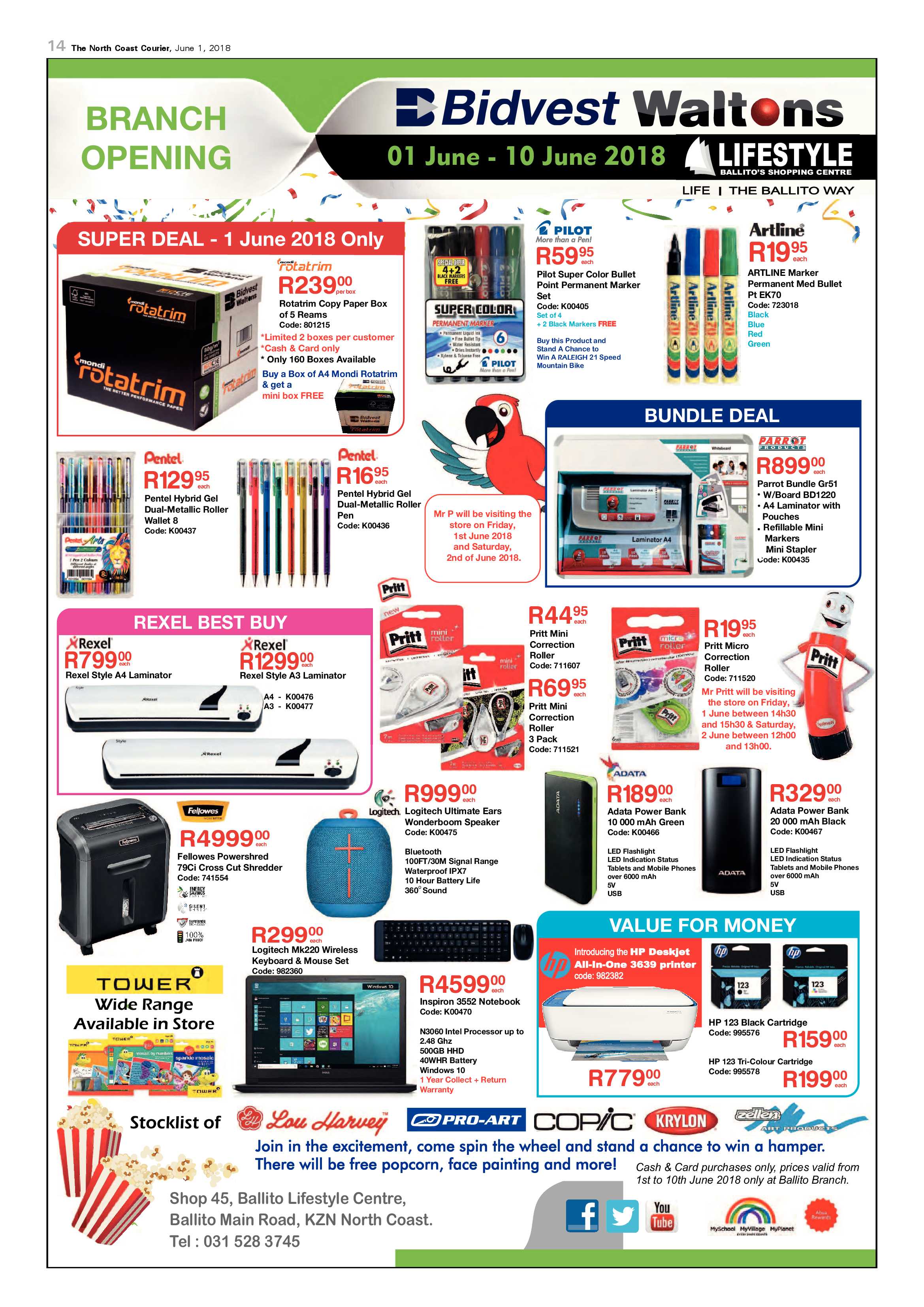 The North Coast Courier – 01 June 2018 page 14