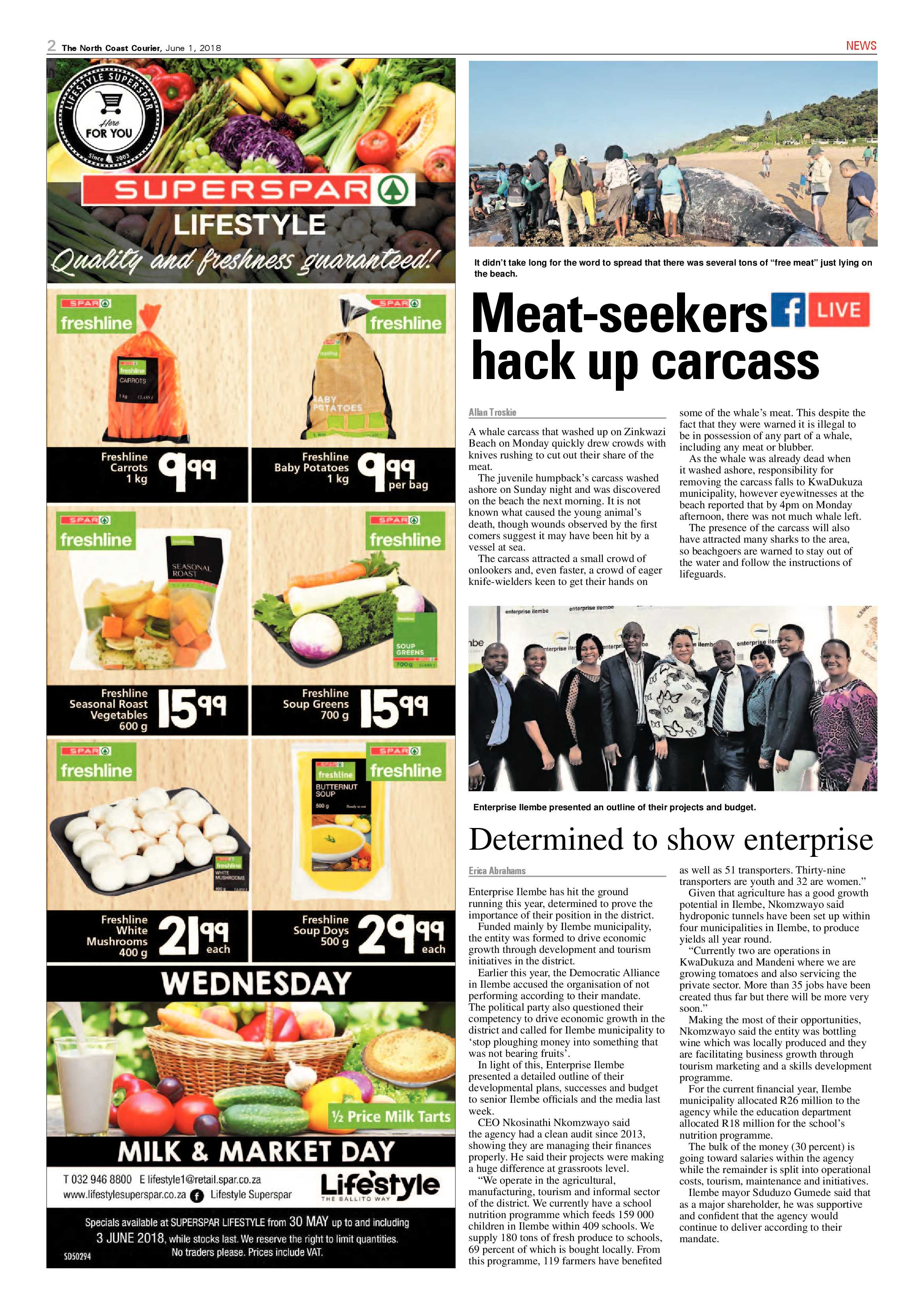 The North Coast Courier – 01 June 2018 page 2
