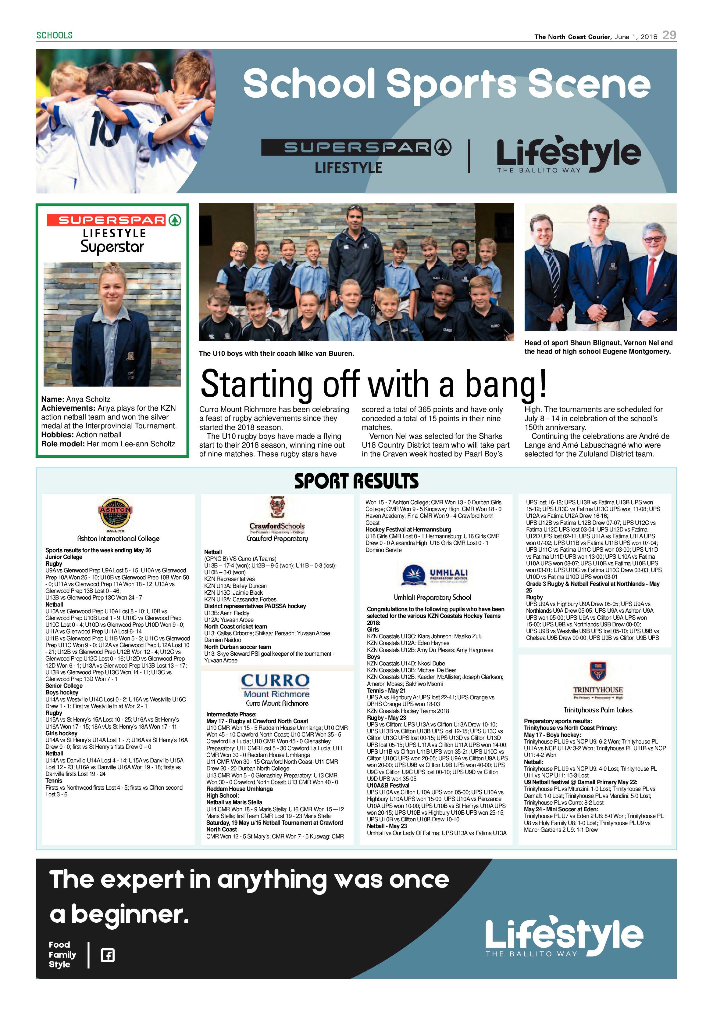 The North Coast Courier – 01 June 2018 page 29