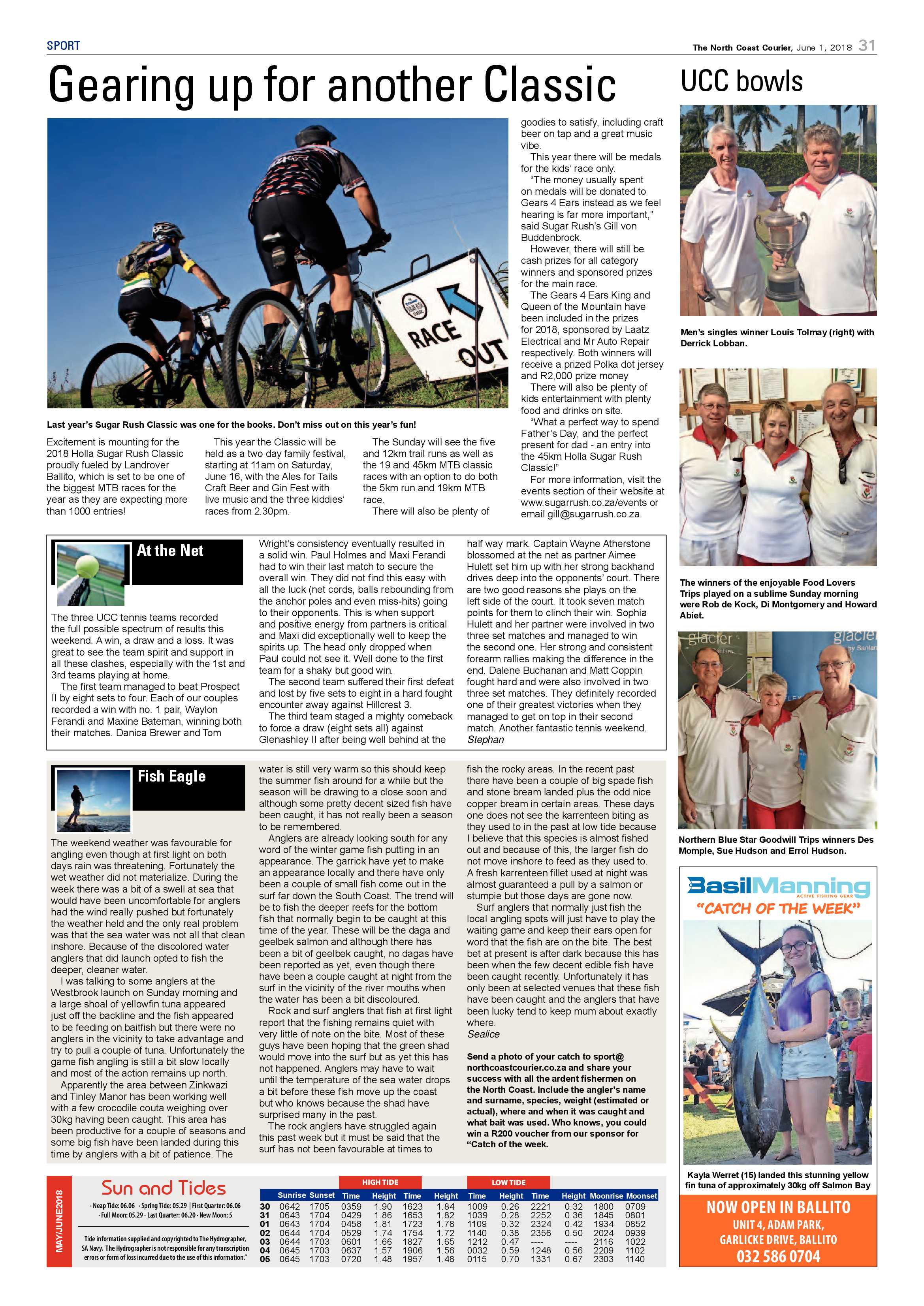 The North Coast Courier – 01 June 2018 page 31