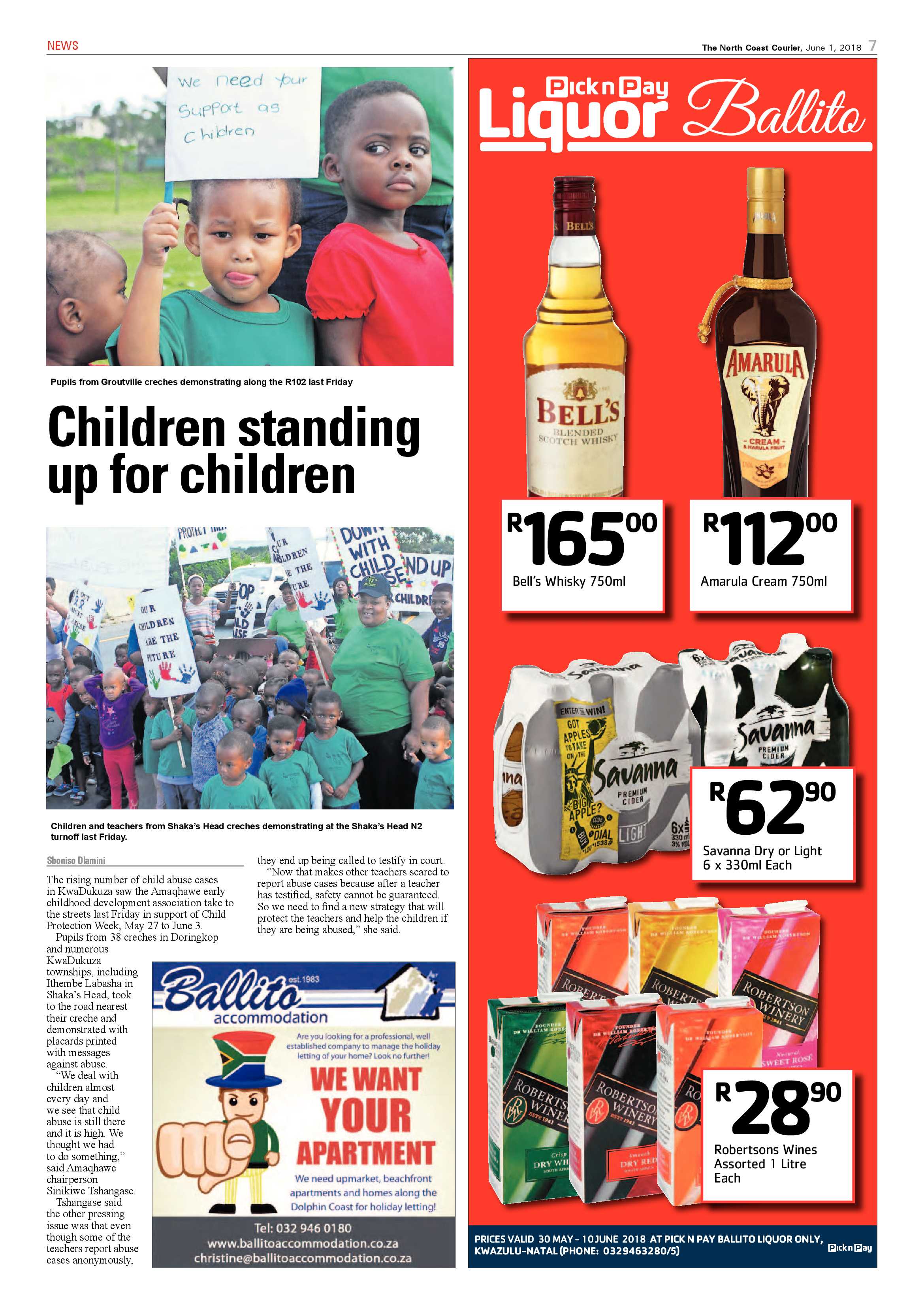 The North Coast Courier – 01 June 2018 page 7