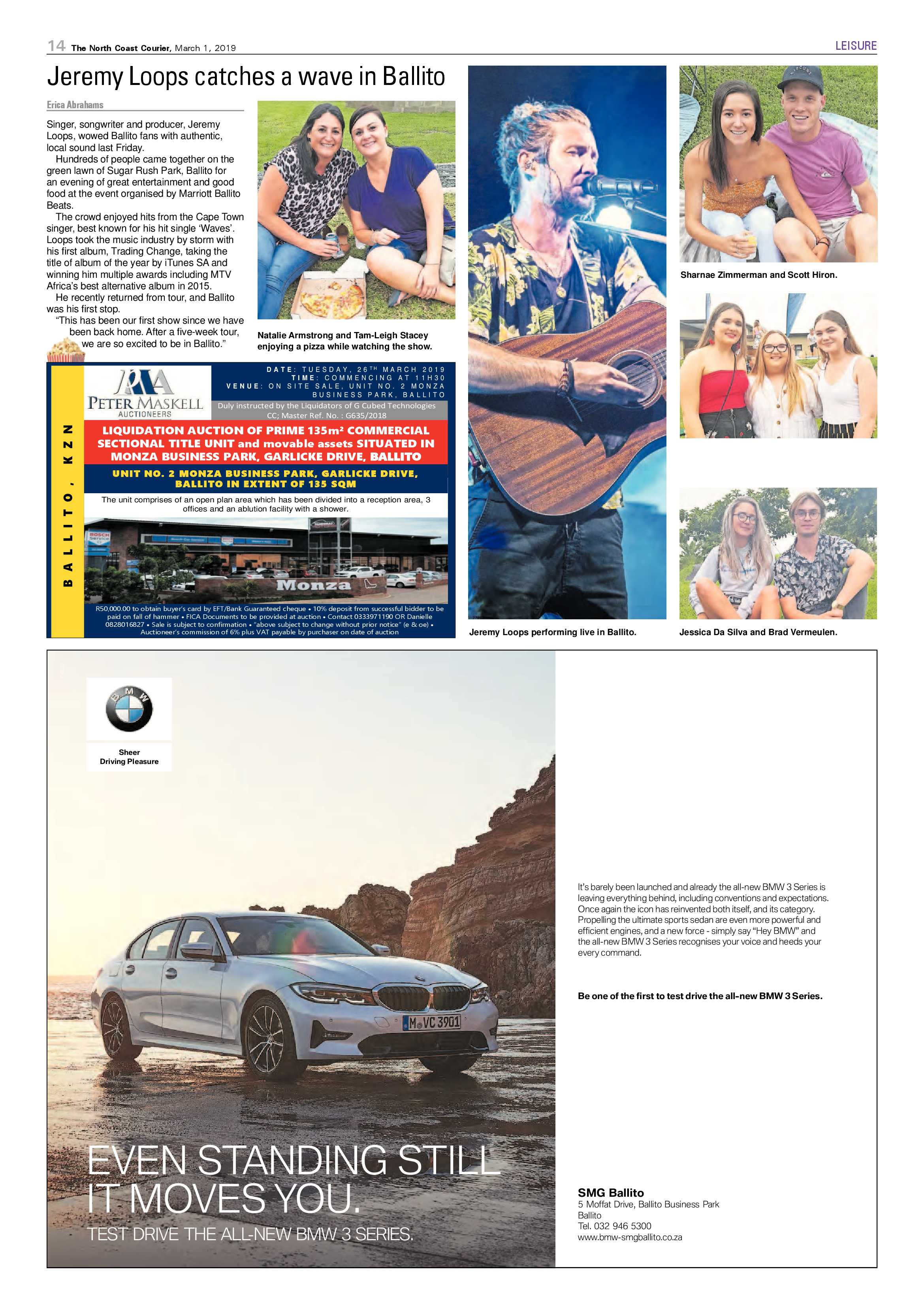 The North Coast Courier – 01 March 2019 page 14