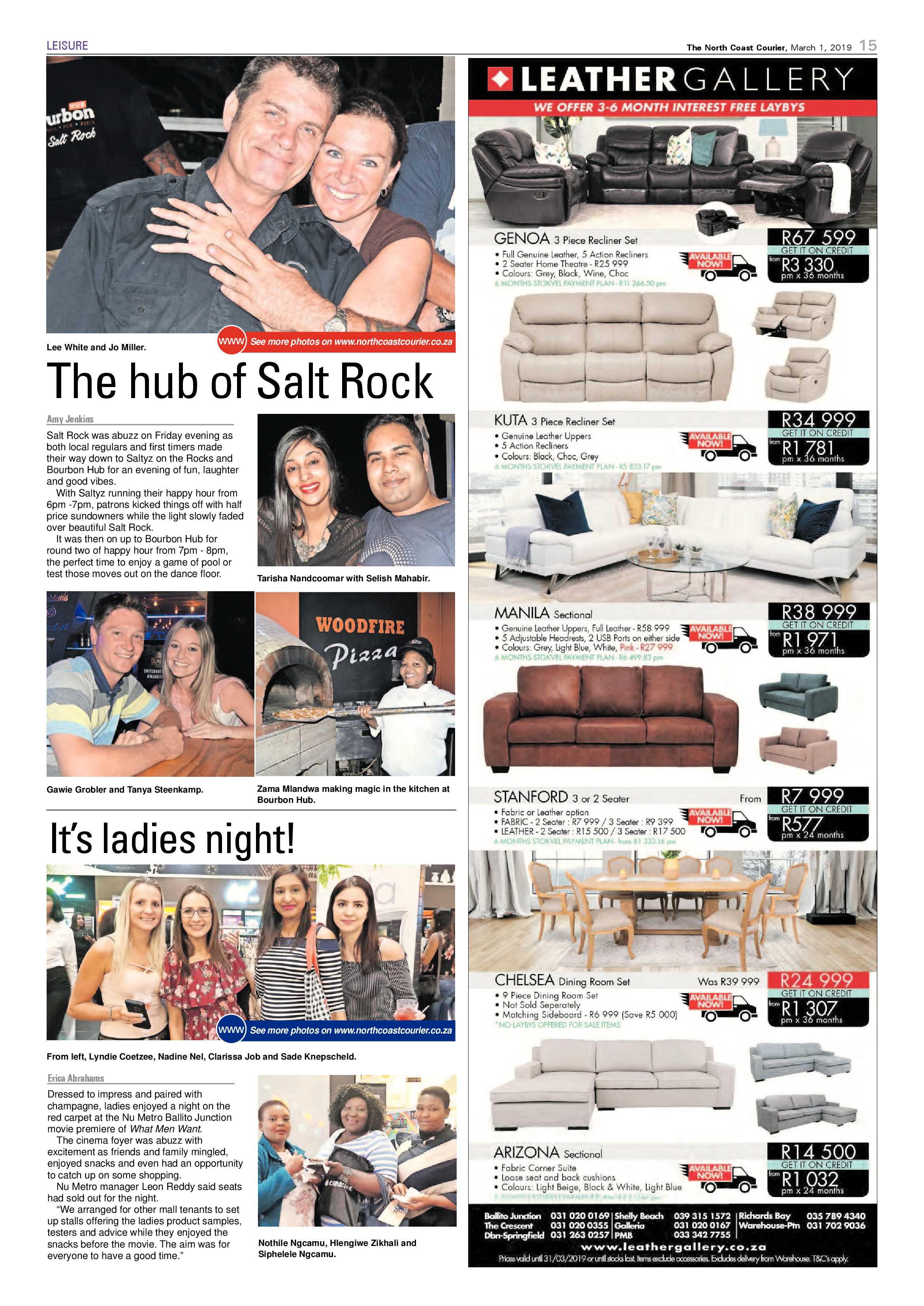 The North Coast Courier – 01 March 2019 page 15