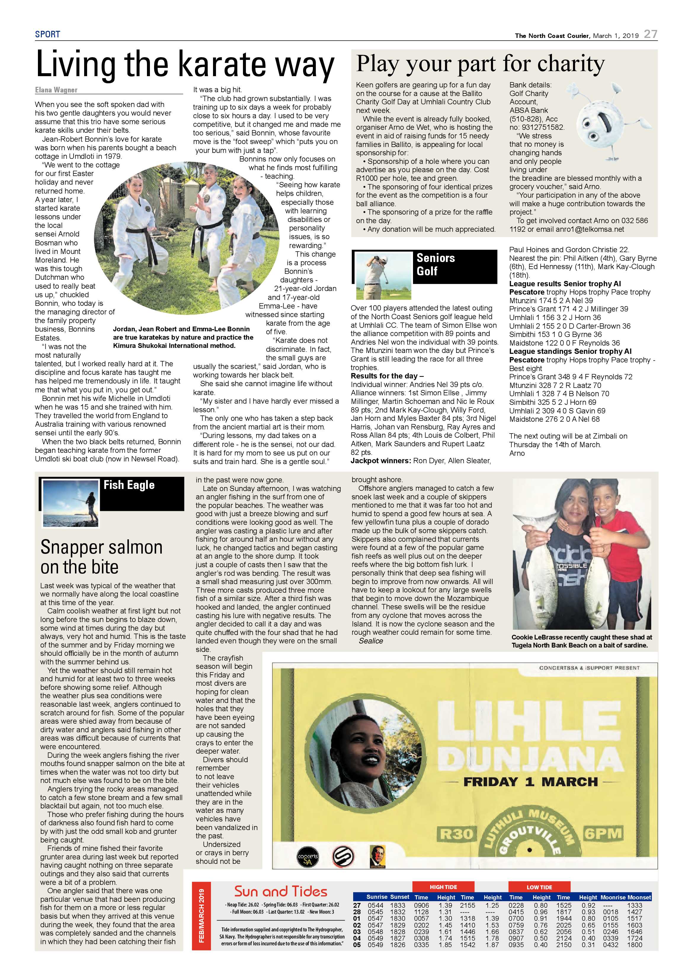 The North Coast Courier – 01 March 2019 page 27
