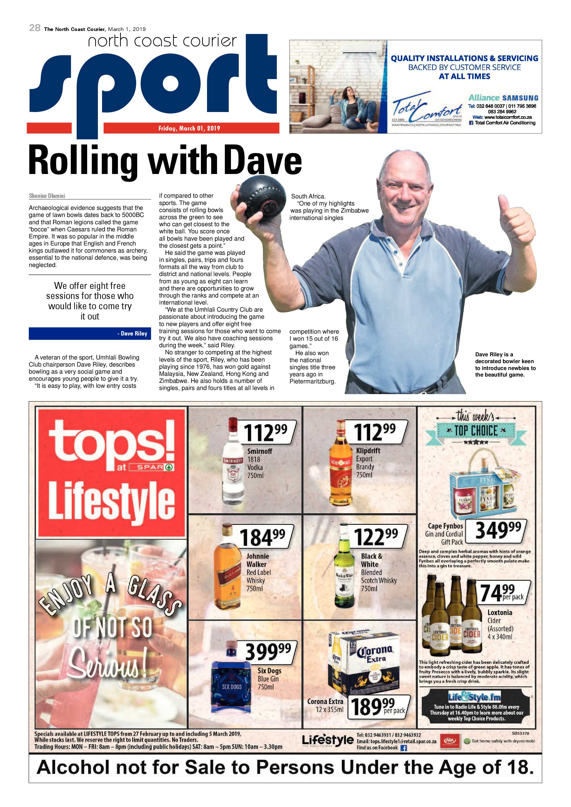 The North Coast Courier – 01 March 2019 page 28