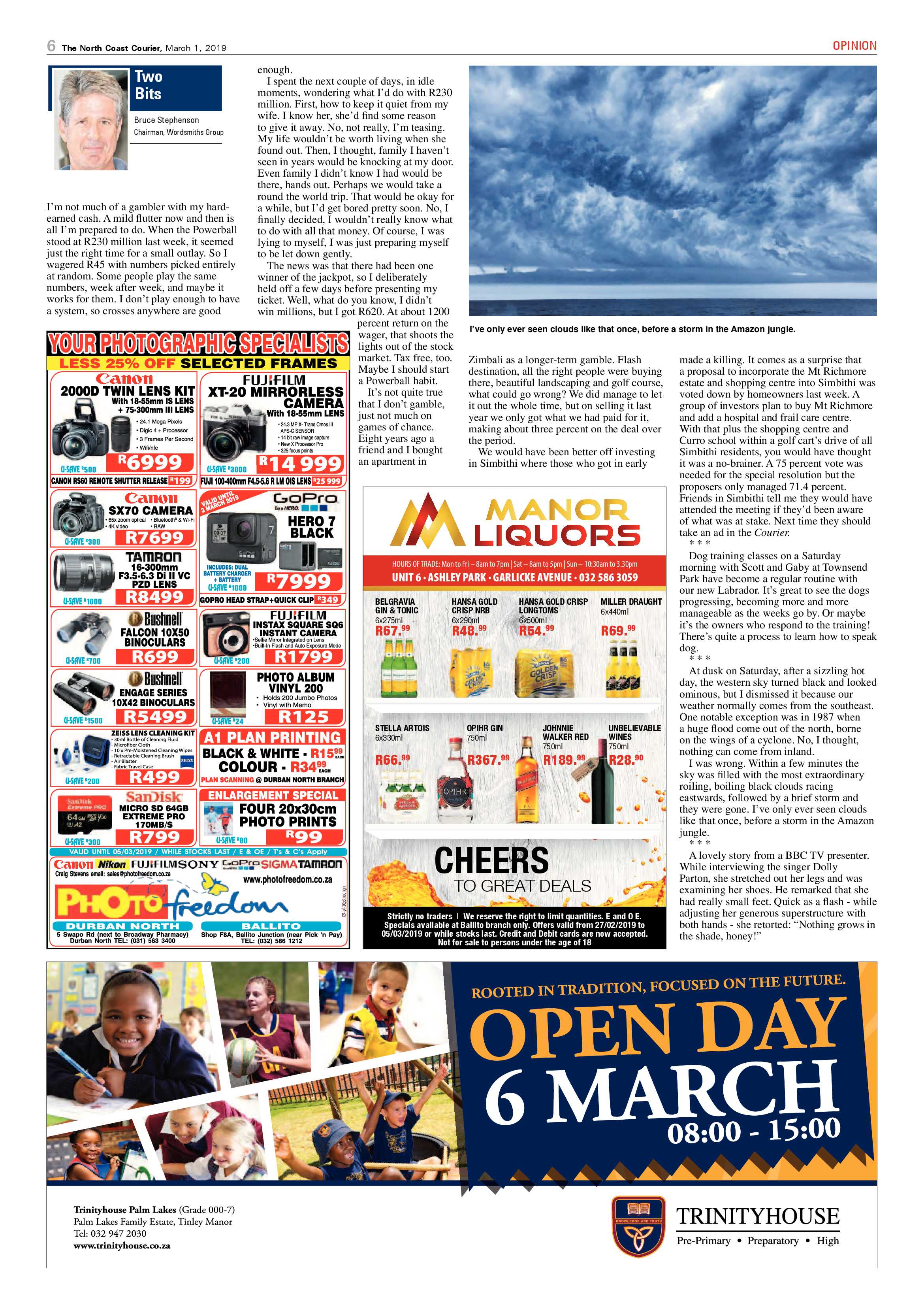 The North Coast Courier – 01 March 2019 page 6