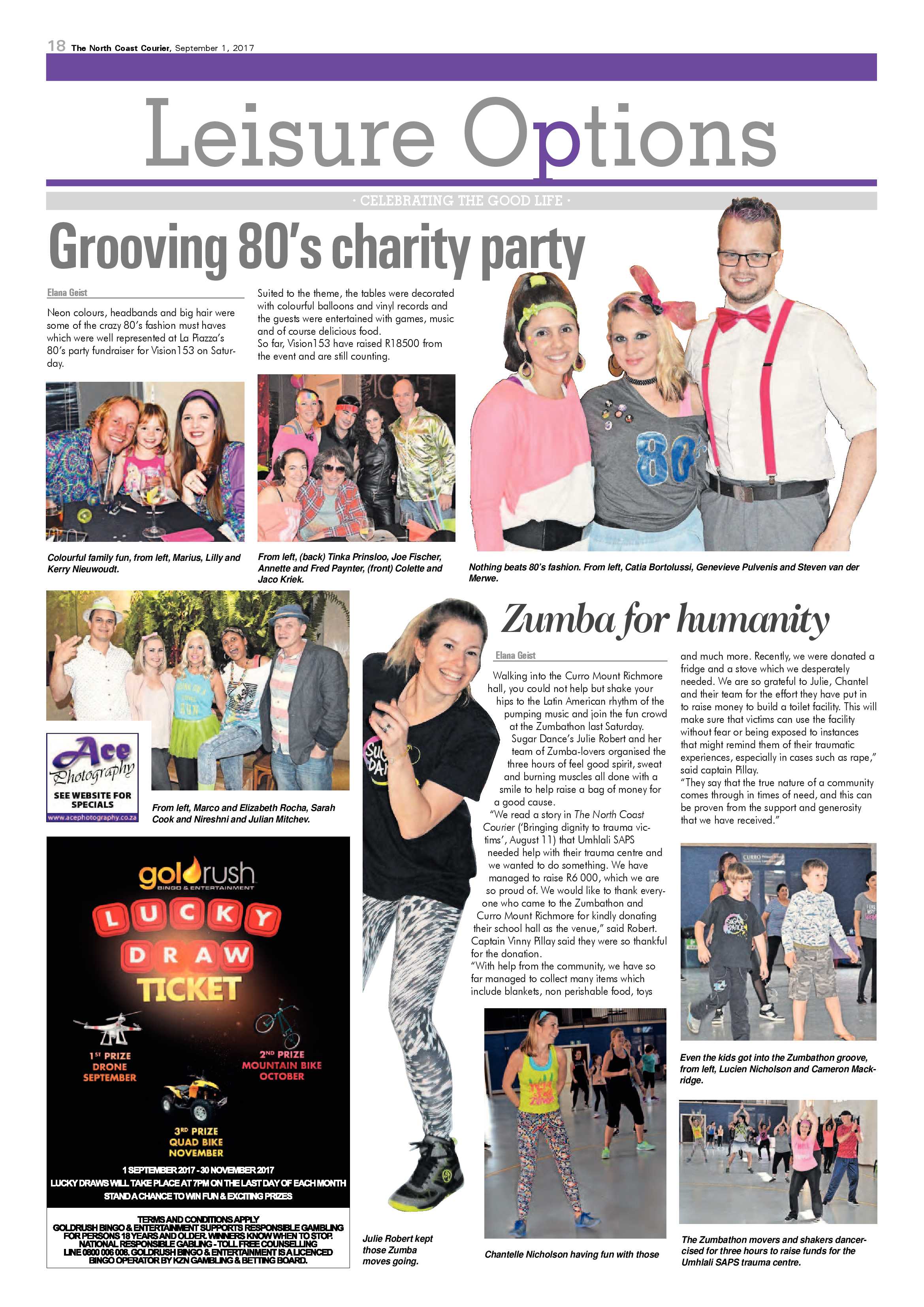 The North Coast Courier – 01 September 2017 page 18