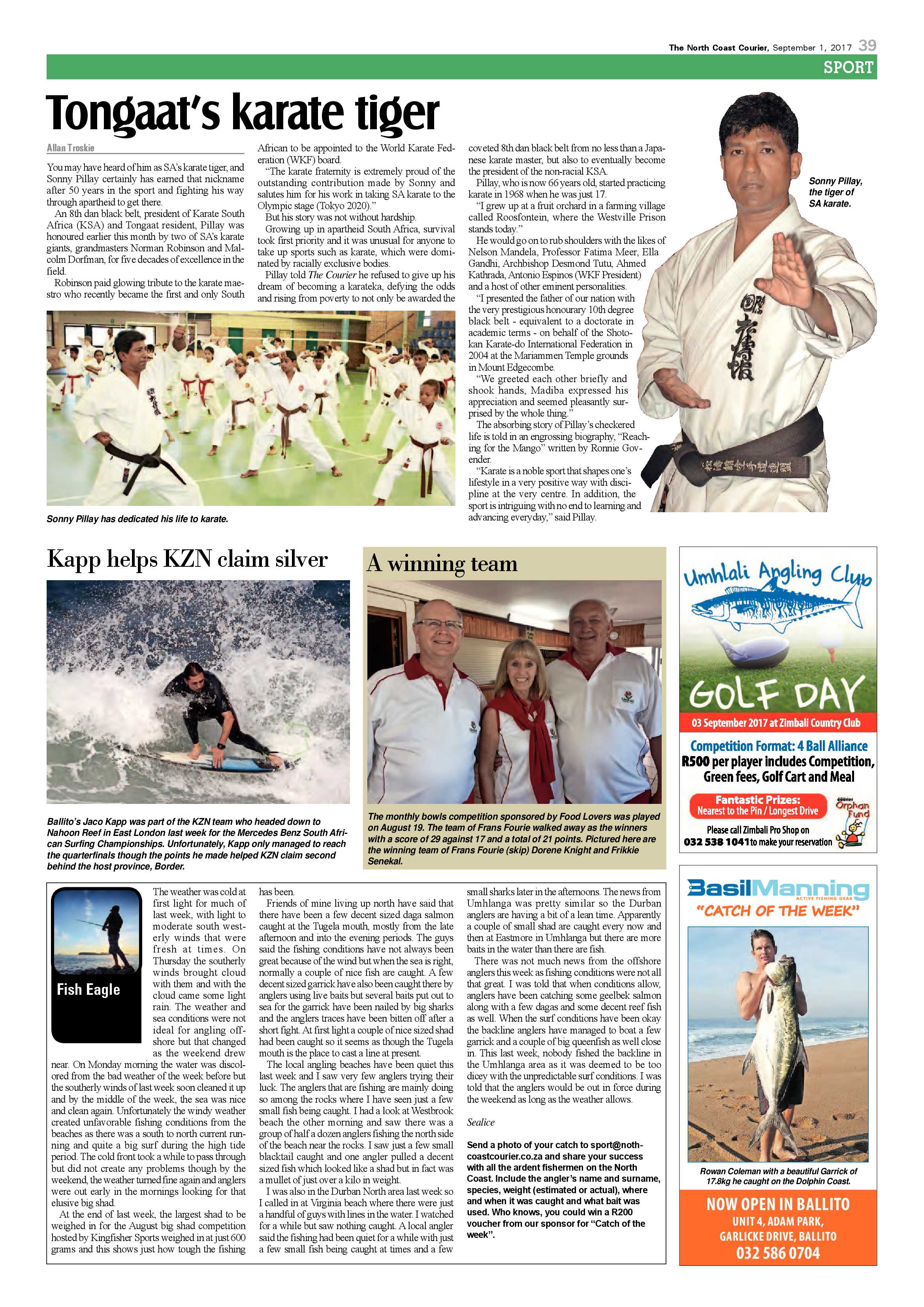 The North Coast Courier – 01 September 2017 page 39