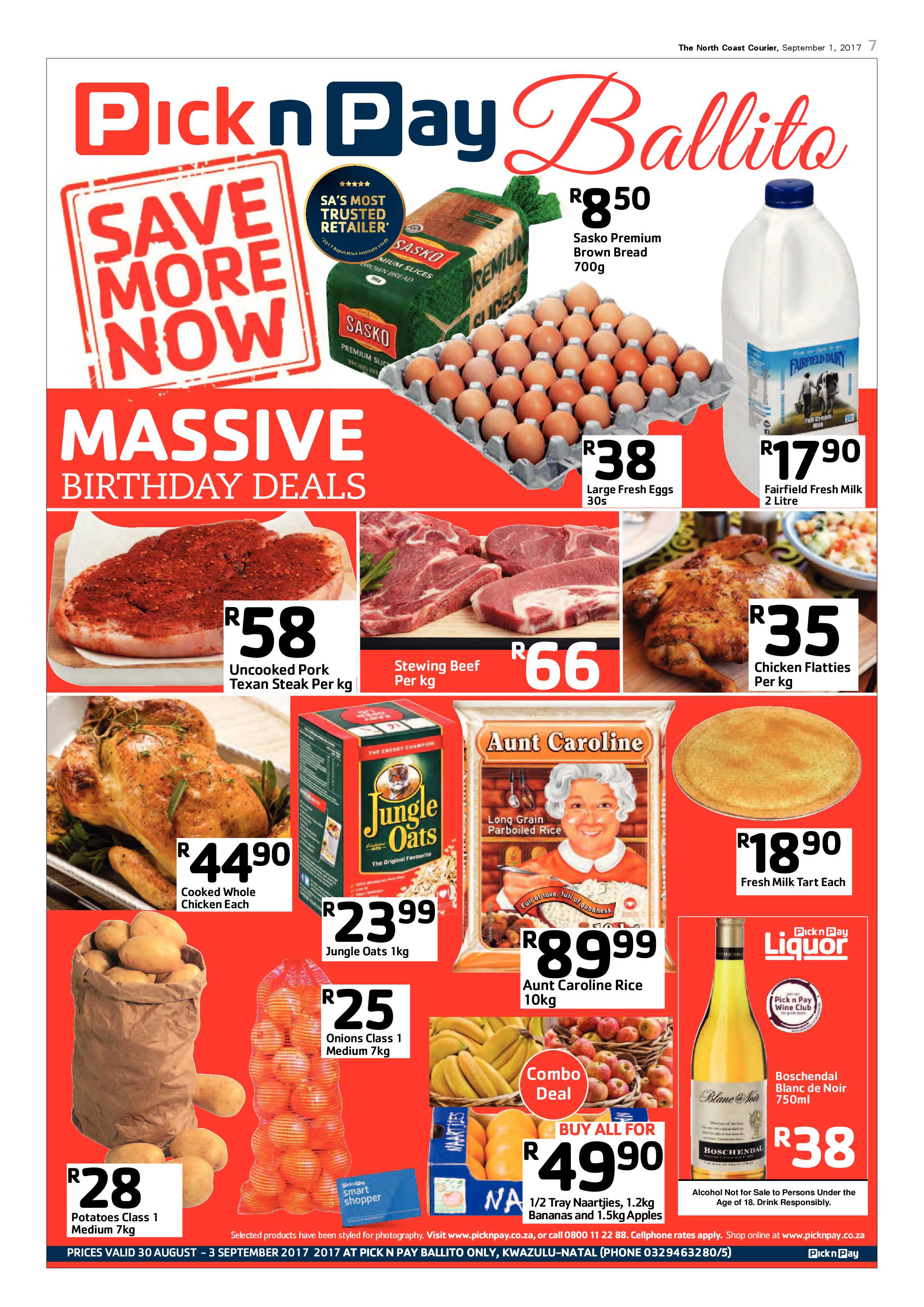The North Coast Courier – 01 September 2017 page 7