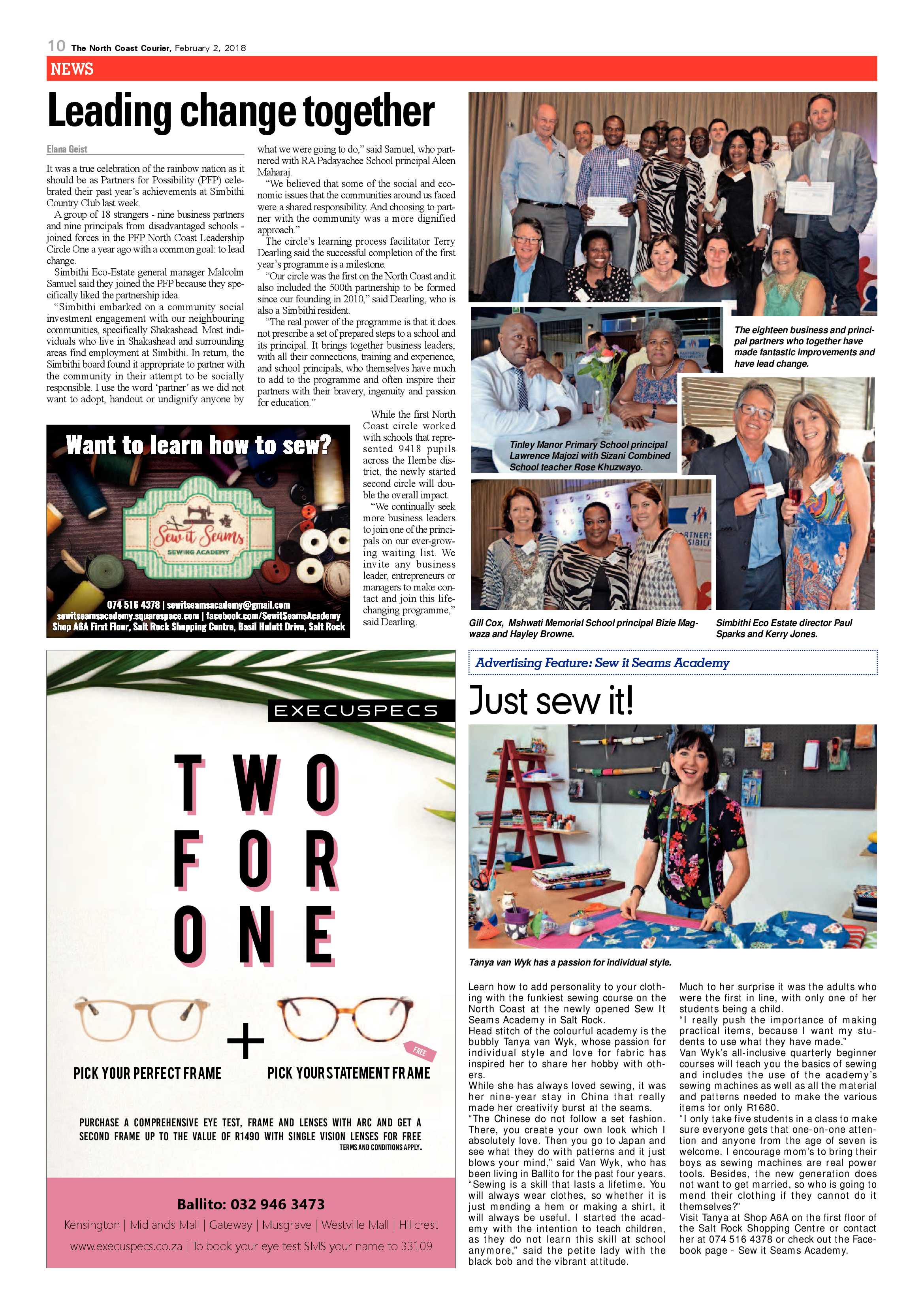 The North Coast Courier – 02 February 2018 page 10