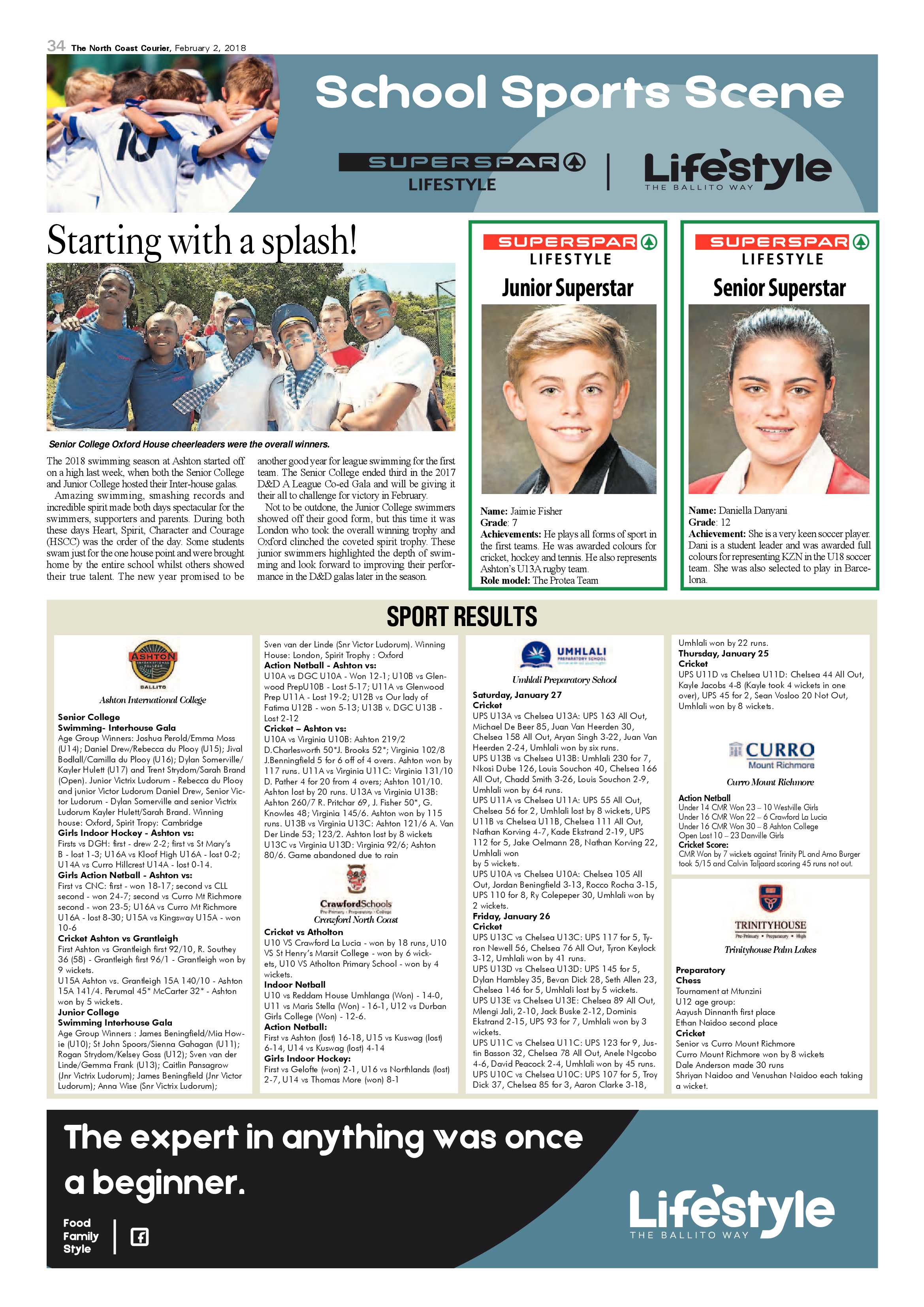 The North Coast Courier – 02 February 2018 page 34