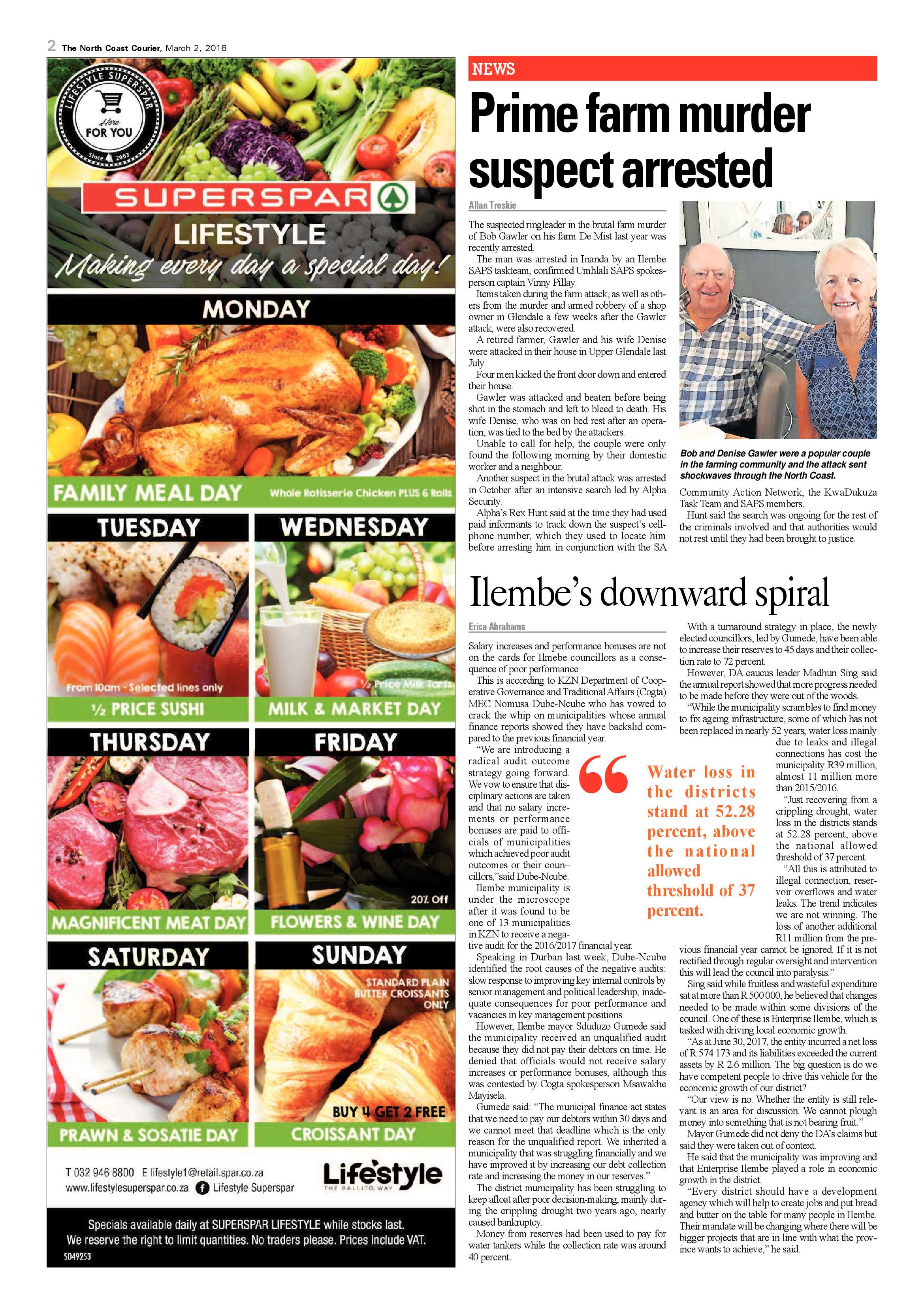 The North Coast Courier – 02 March 2018 page 2