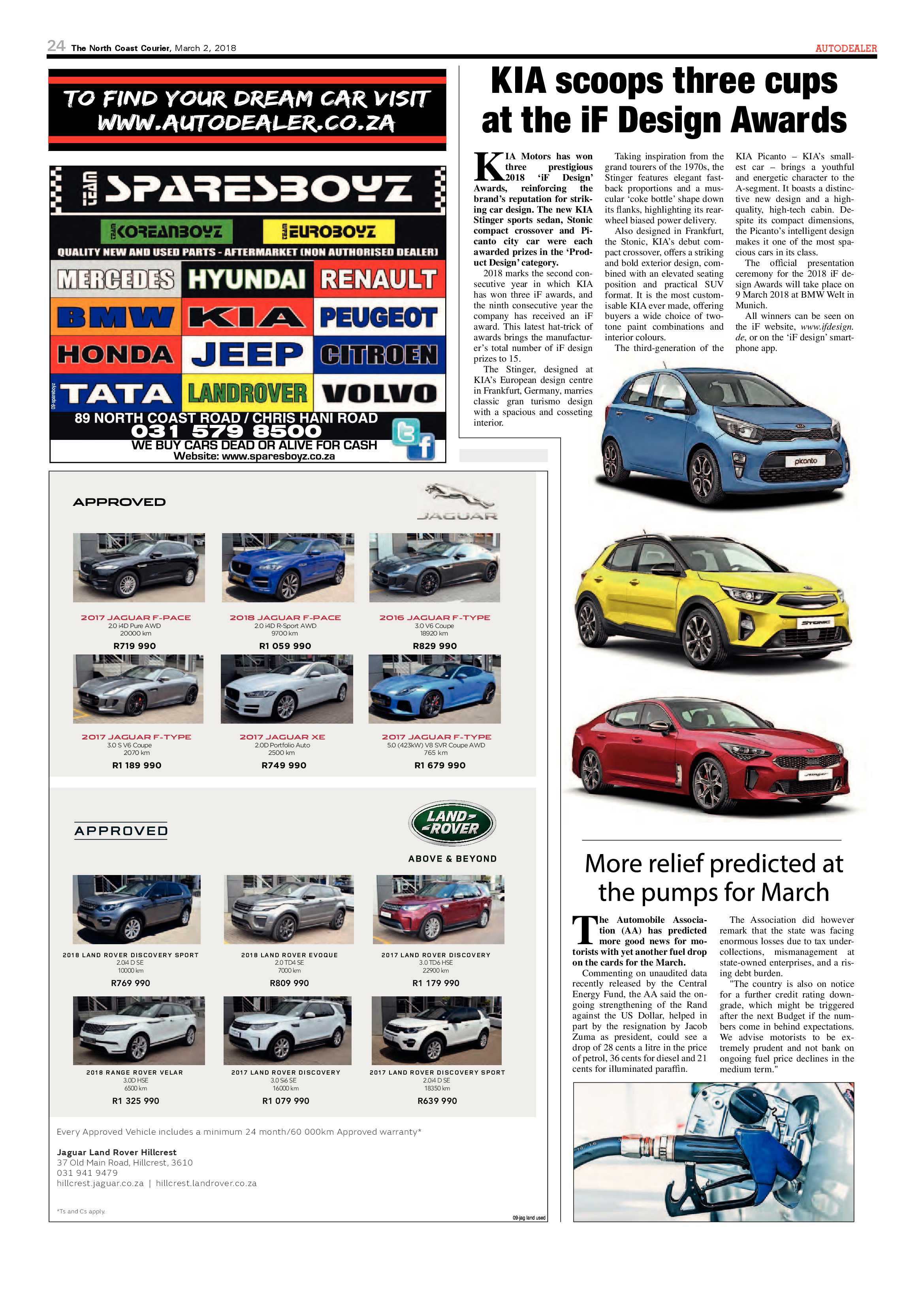 The North Coast Courier – 02 March 2018 page 24