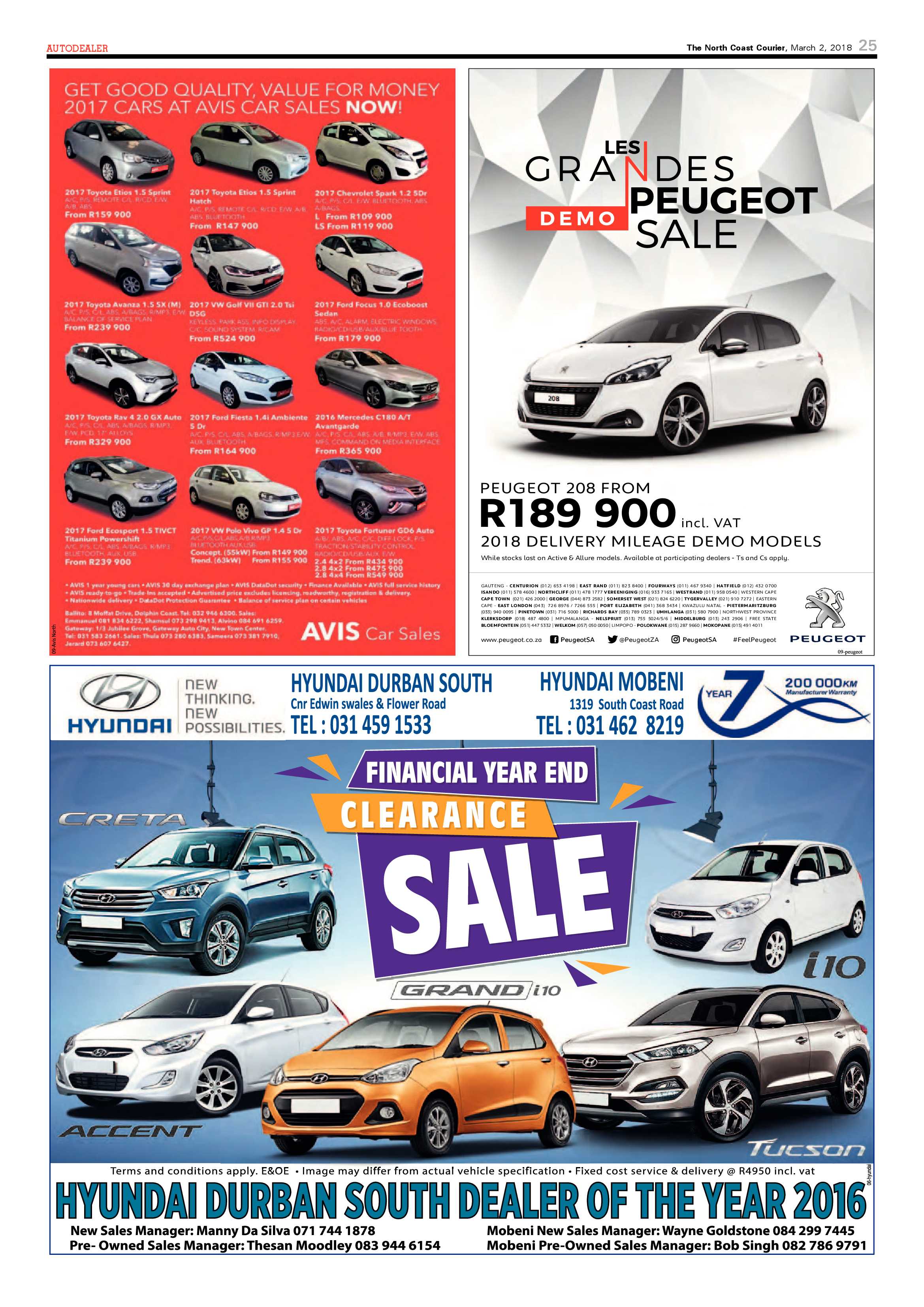 The North Coast Courier – 02 March 2018 page 25