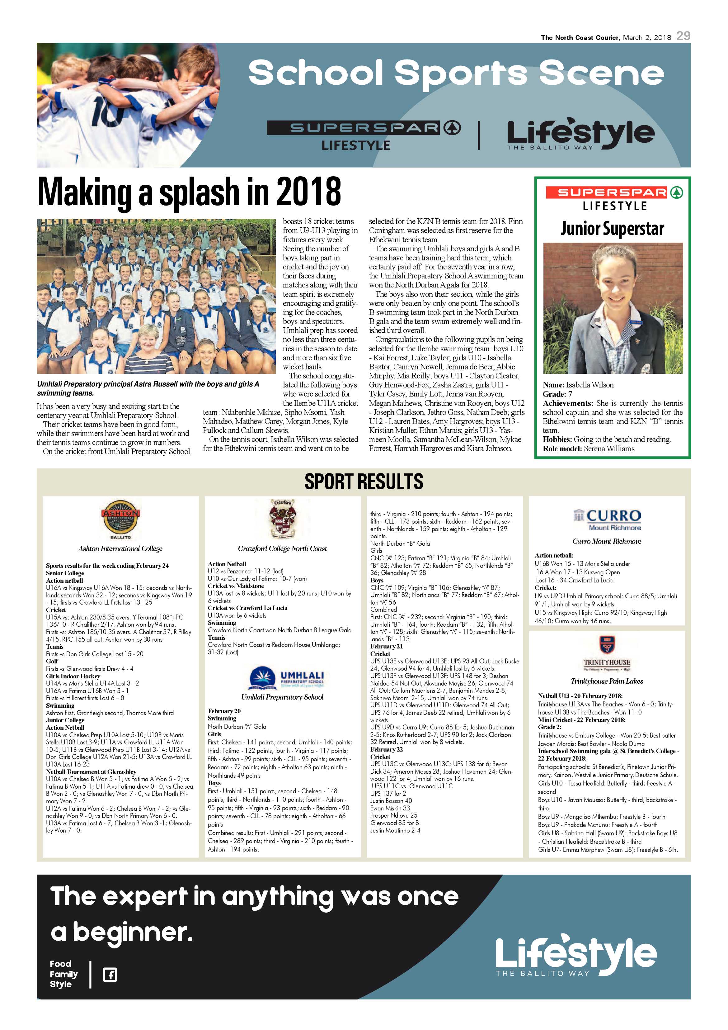 The North Coast Courier – 02 March 2018 page 29