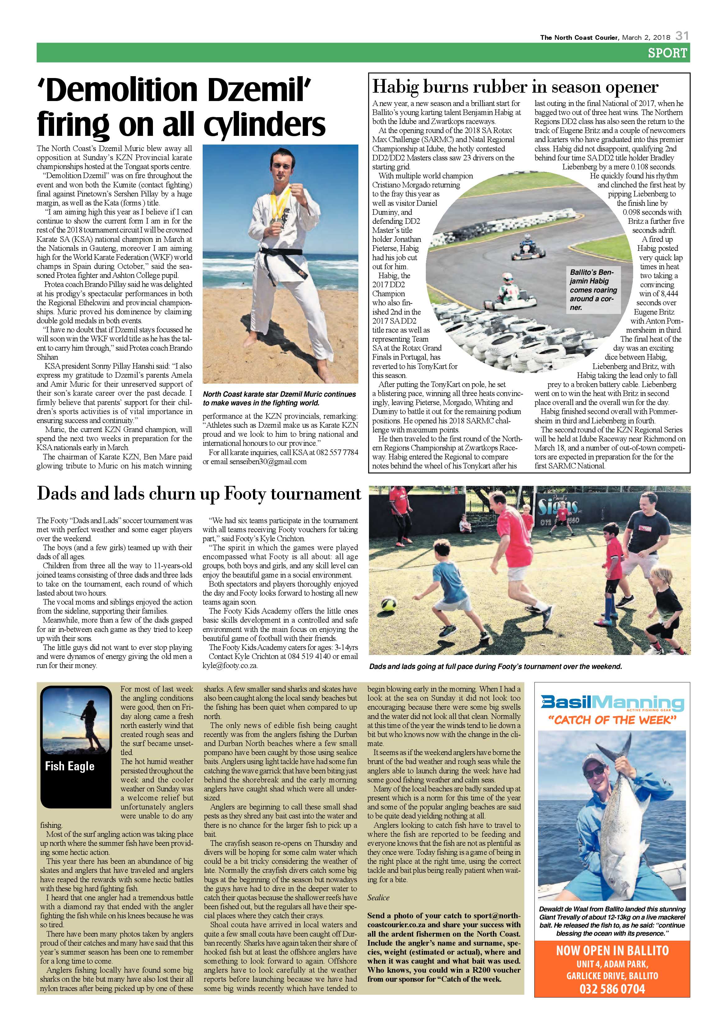 The North Coast Courier – 02 March 2018 page 31