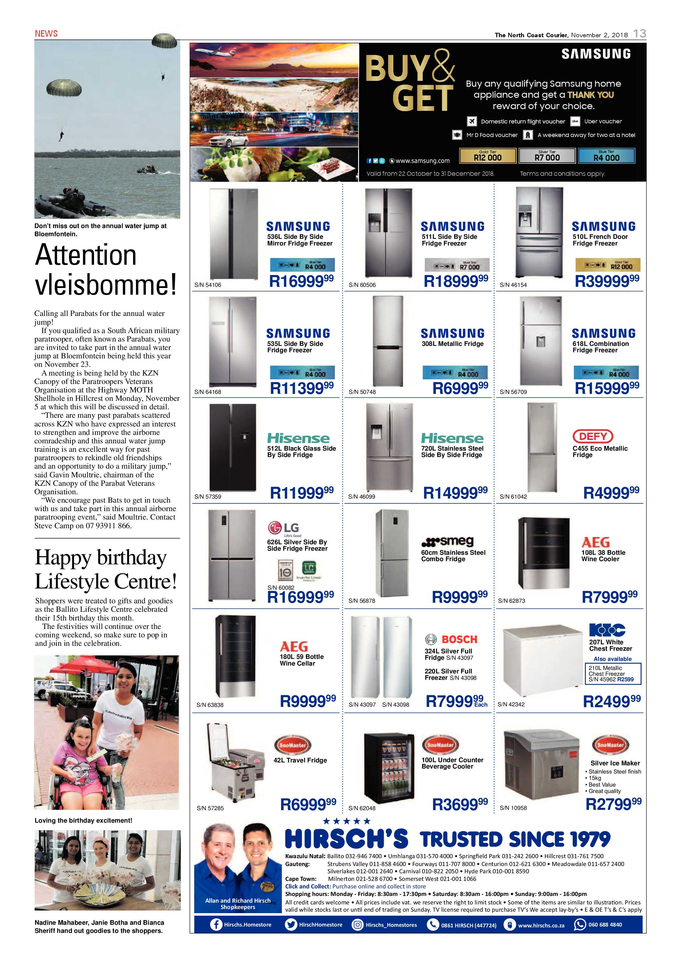 The North Coast Courier – 02 November 2018 page 13