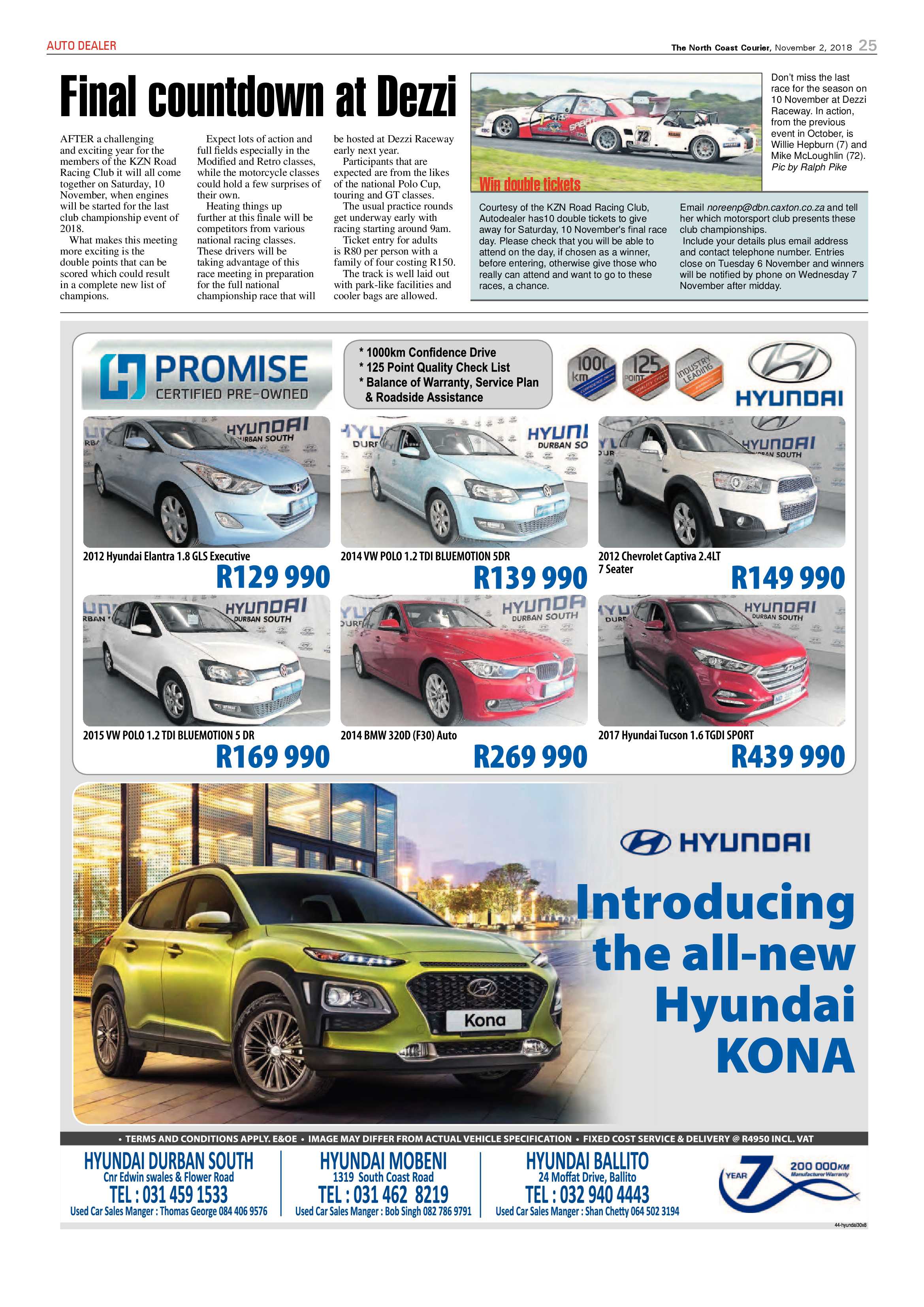 The North Coast Courier – 02 November 2018 page 25