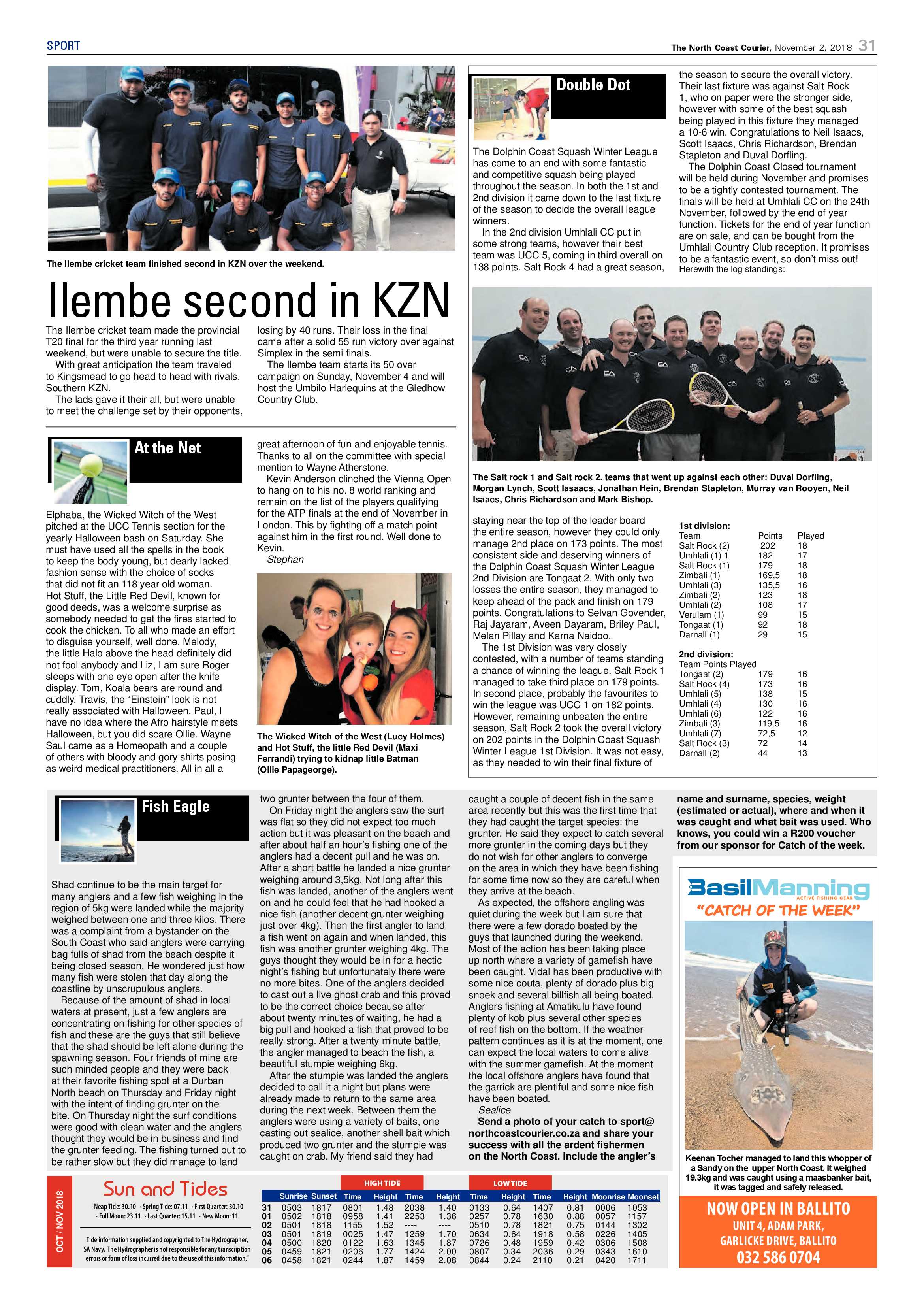 The North Coast Courier – 02 November 2018 page 31
