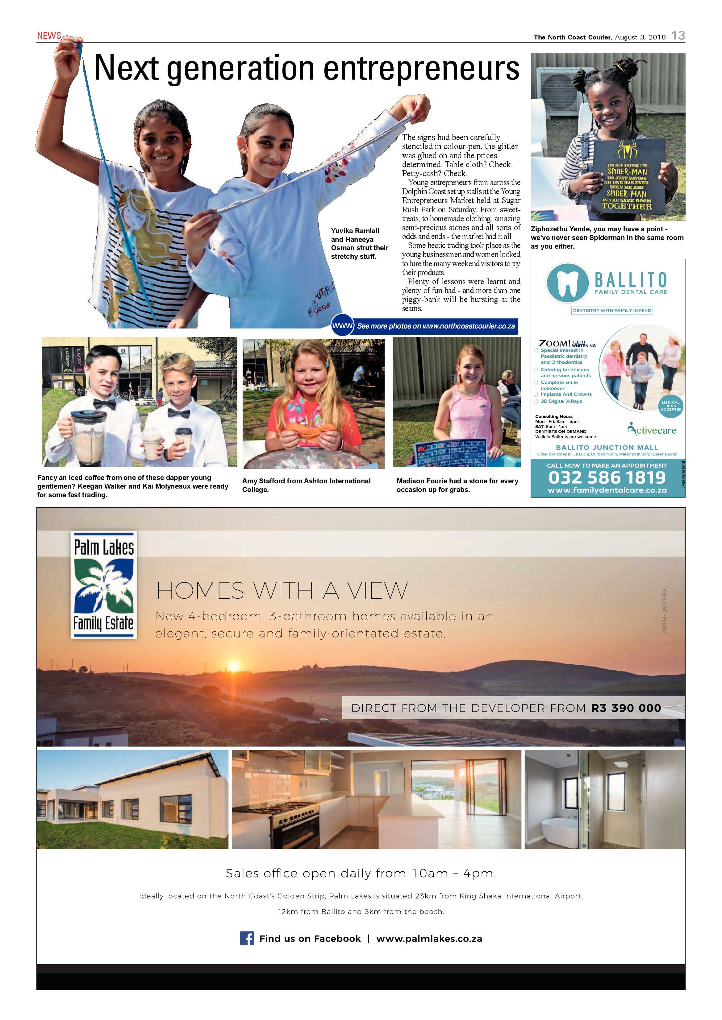 The North Coast Courier – 03 August 2018 page 13