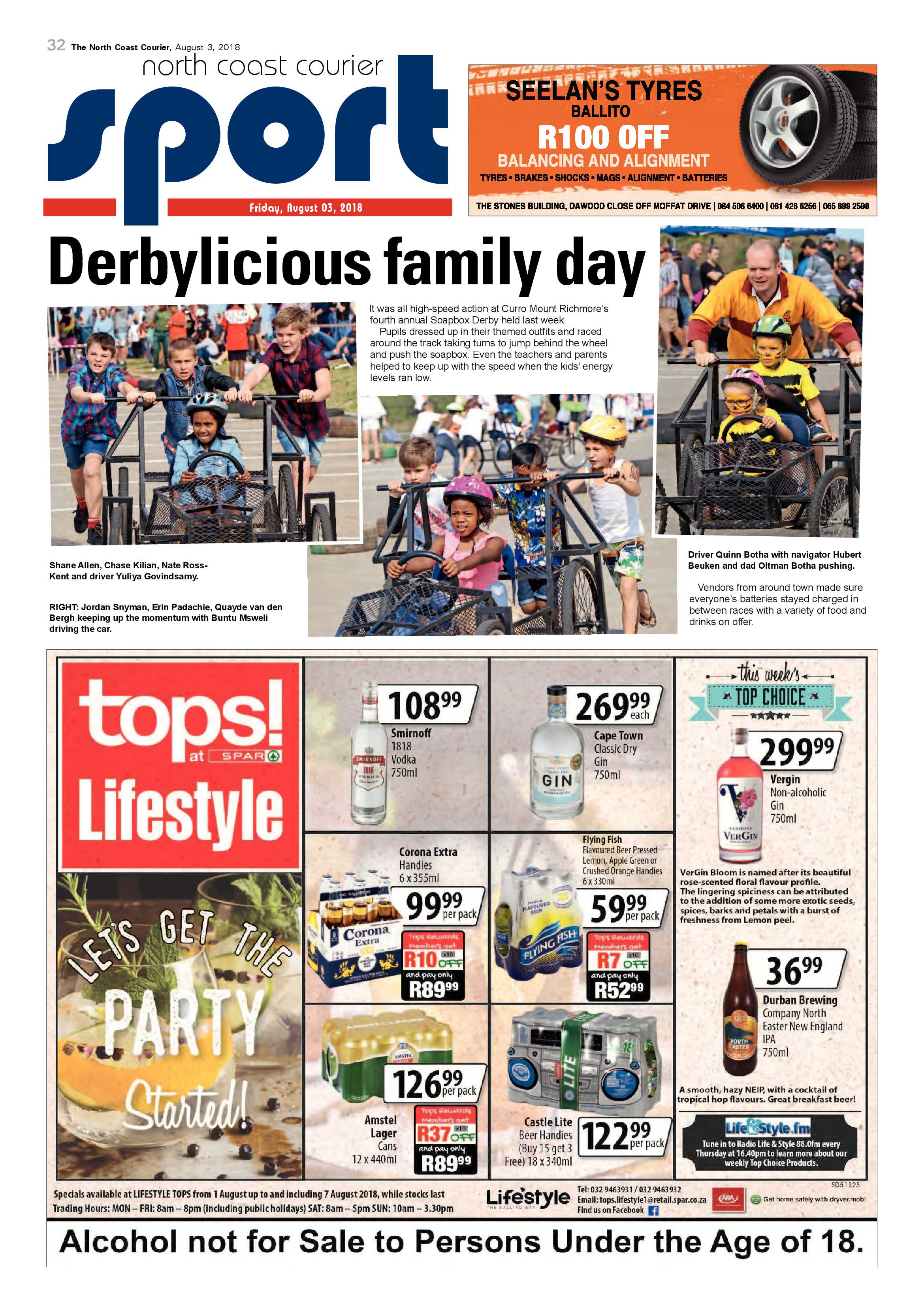 The North Coast Courier – 03 August 2018 page 32